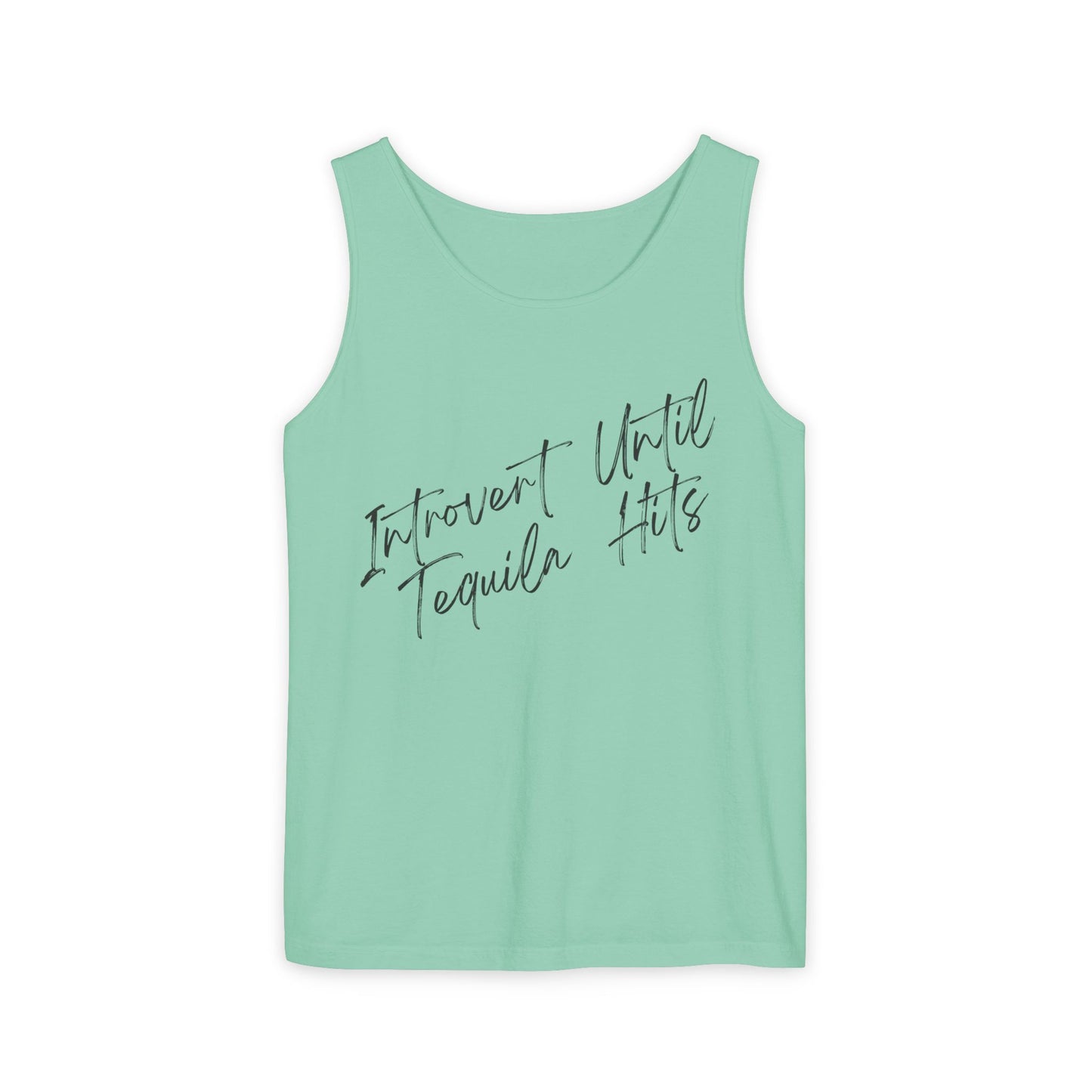 Introvert Until Garment-Dyed Tank Top