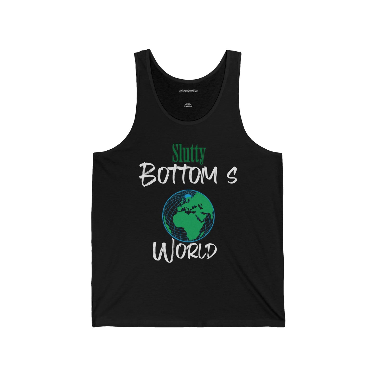 Slutty Bottom`s Unisex Jersey Tank