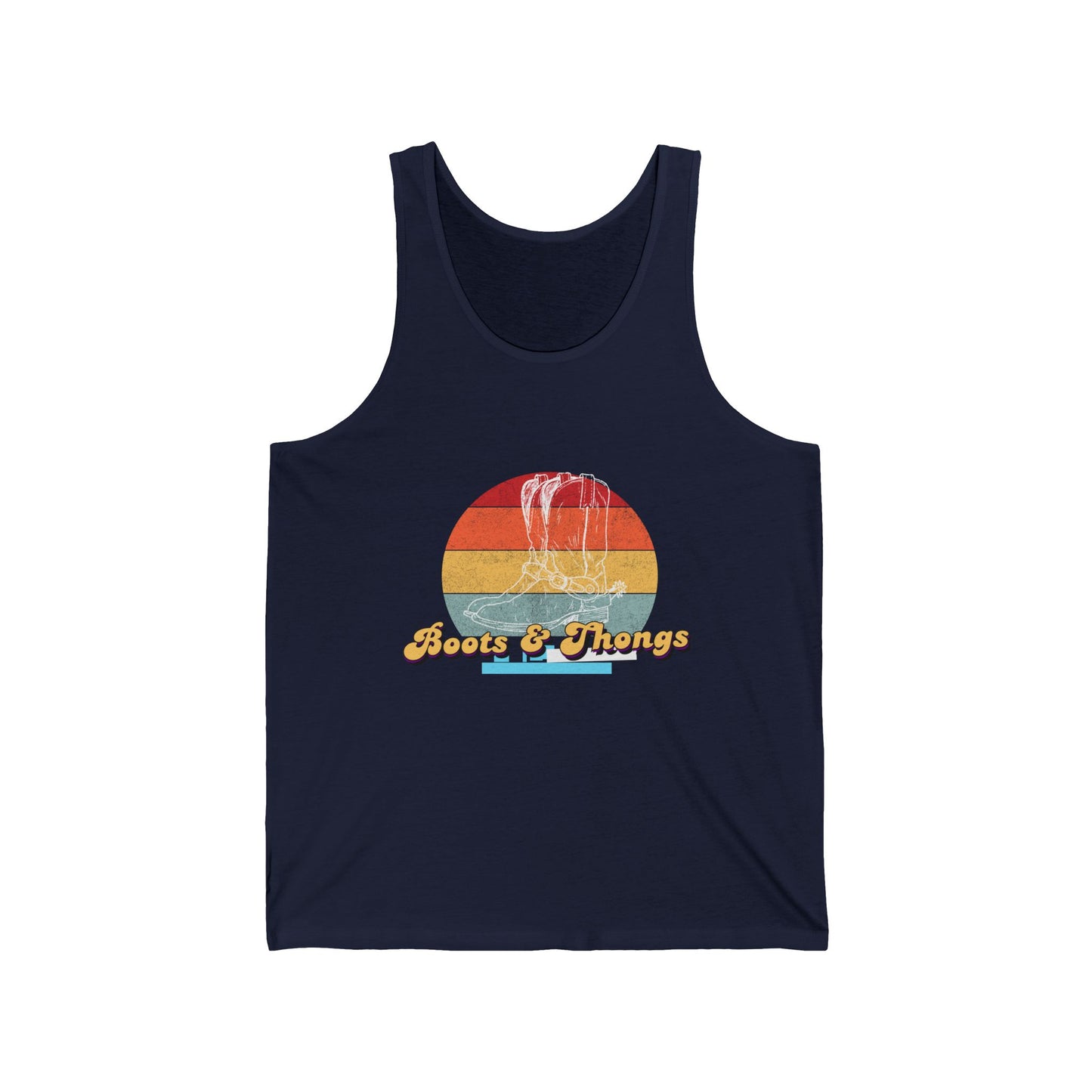 Boots & Thongs Unisex Jersey Tank