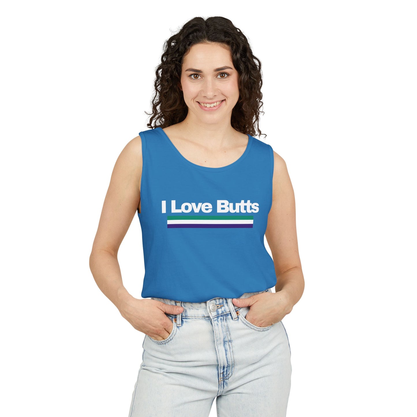Butts Unisex Garment-Dyed Tank Top
