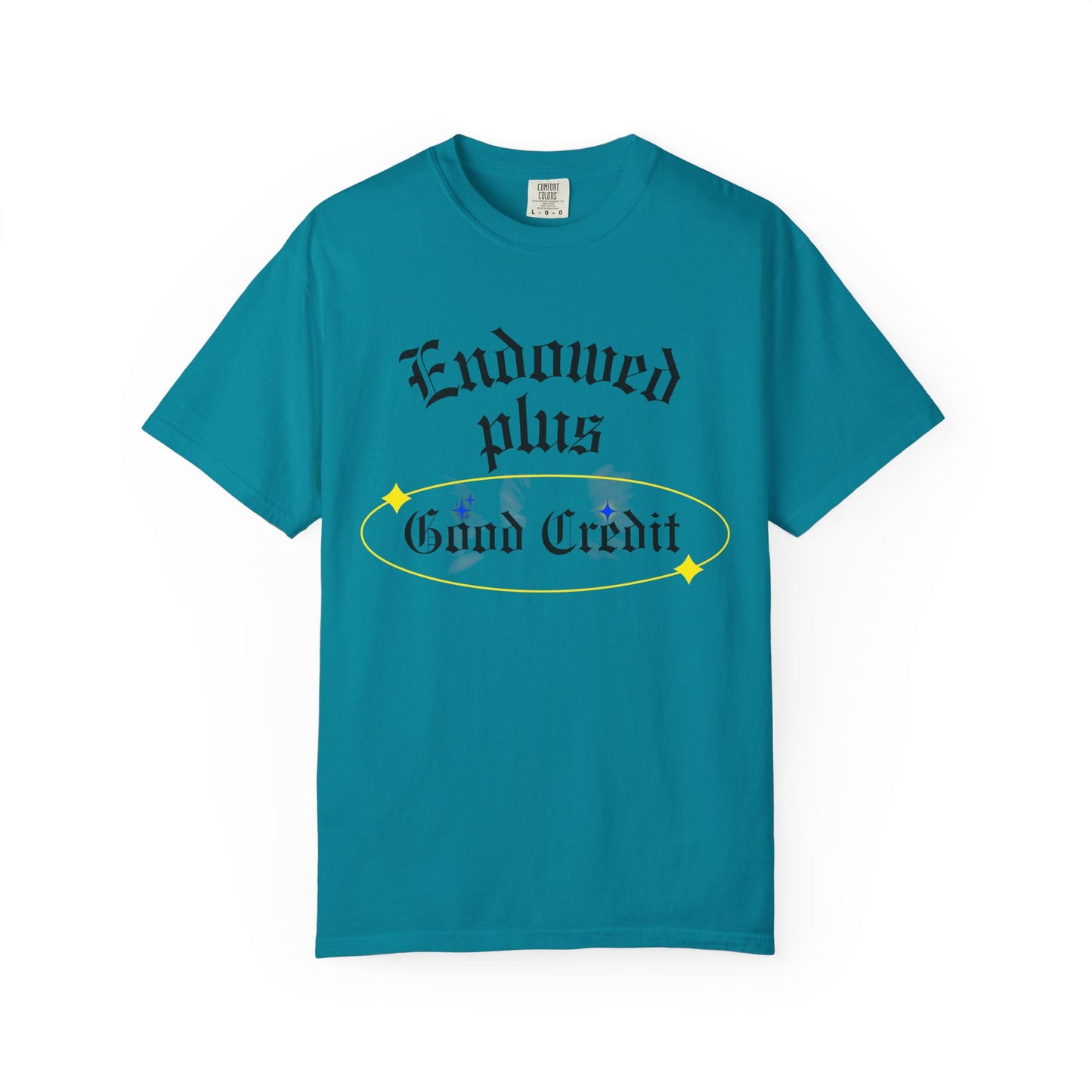 Endowed plus Good Credit Unisex Garment-Dyed T-shirt