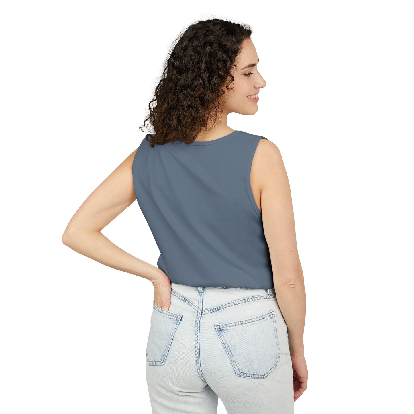 Big Booty Unisex Garment-Dyed Tank Top