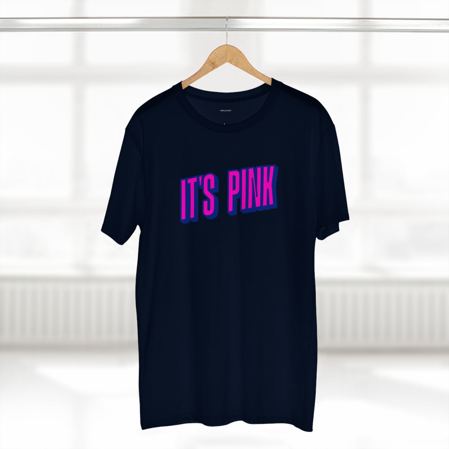 It`s Pink Adult Staple Tee