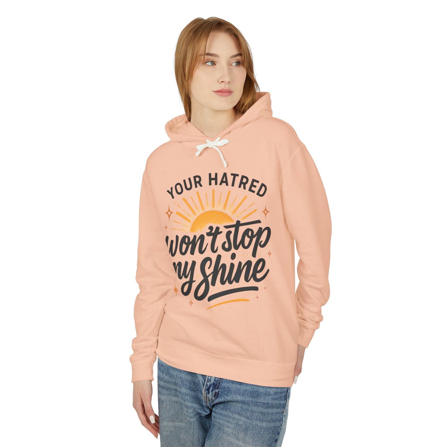 My Shine Unisex Lightweight Hooded Sweatshirt