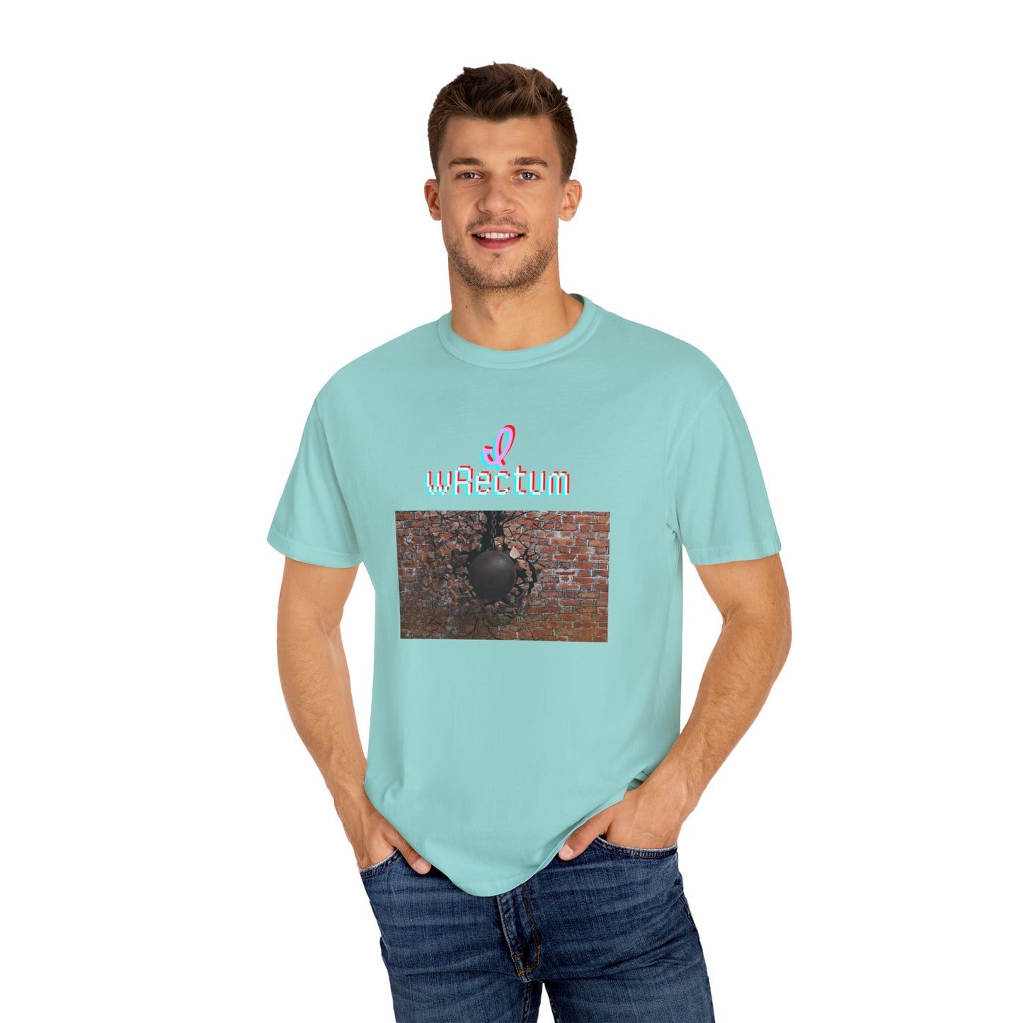 I Wrectum Unisex Garment-Dyed T-shirt