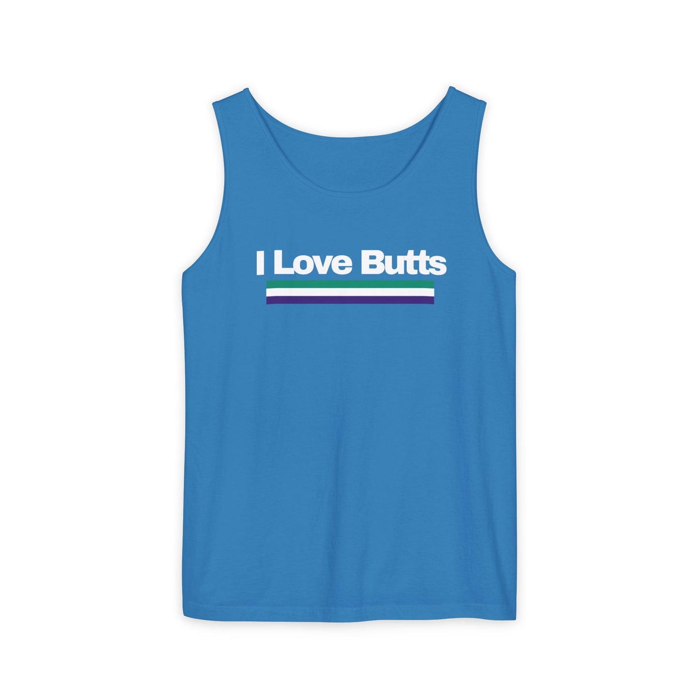 Butts Unisex Garment-Dyed Tank Top