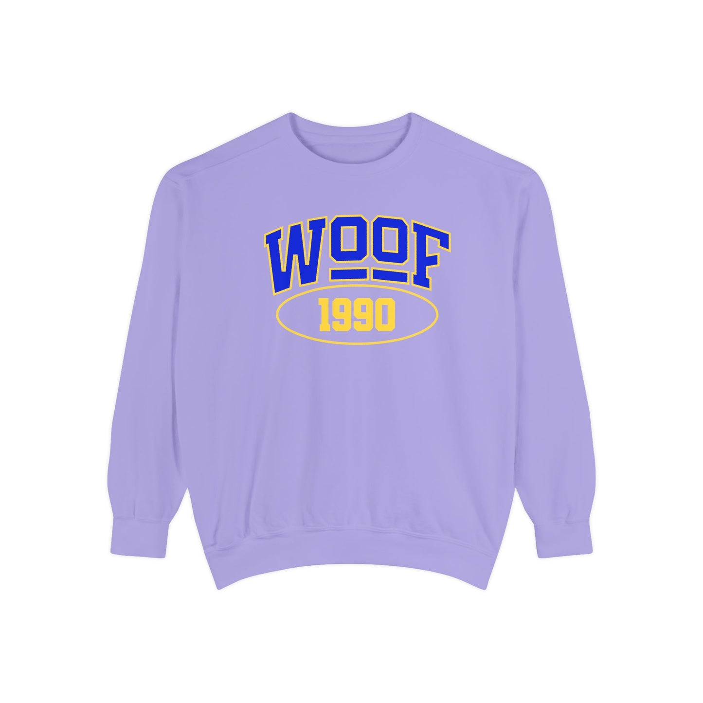 Woof 1990 Unisex Garment-Dyed Sweatshirt