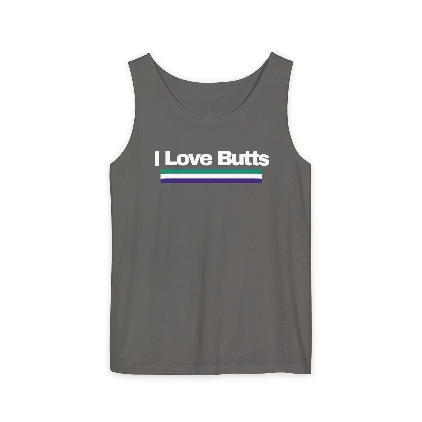 Butts Unisex Garment-Dyed Tank Top