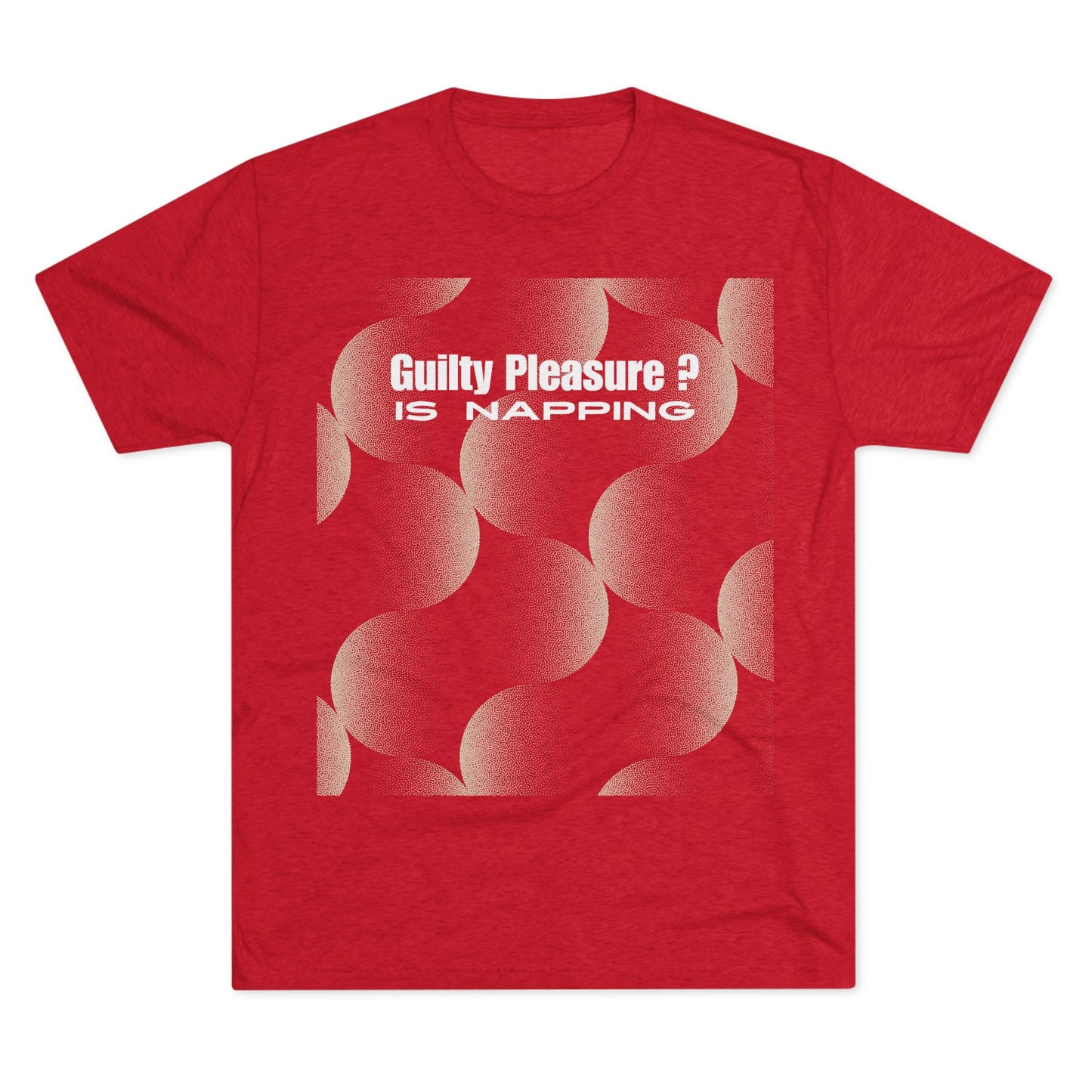 Guilty Pleasure Unisex Tri-Blend Crew Tee