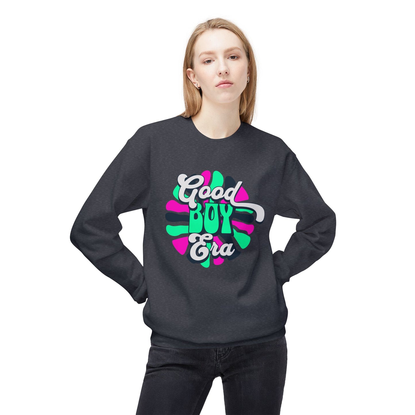 Good Boy Era Unisex Midweight Softstyle Fleece Crewneck Sweatshirt