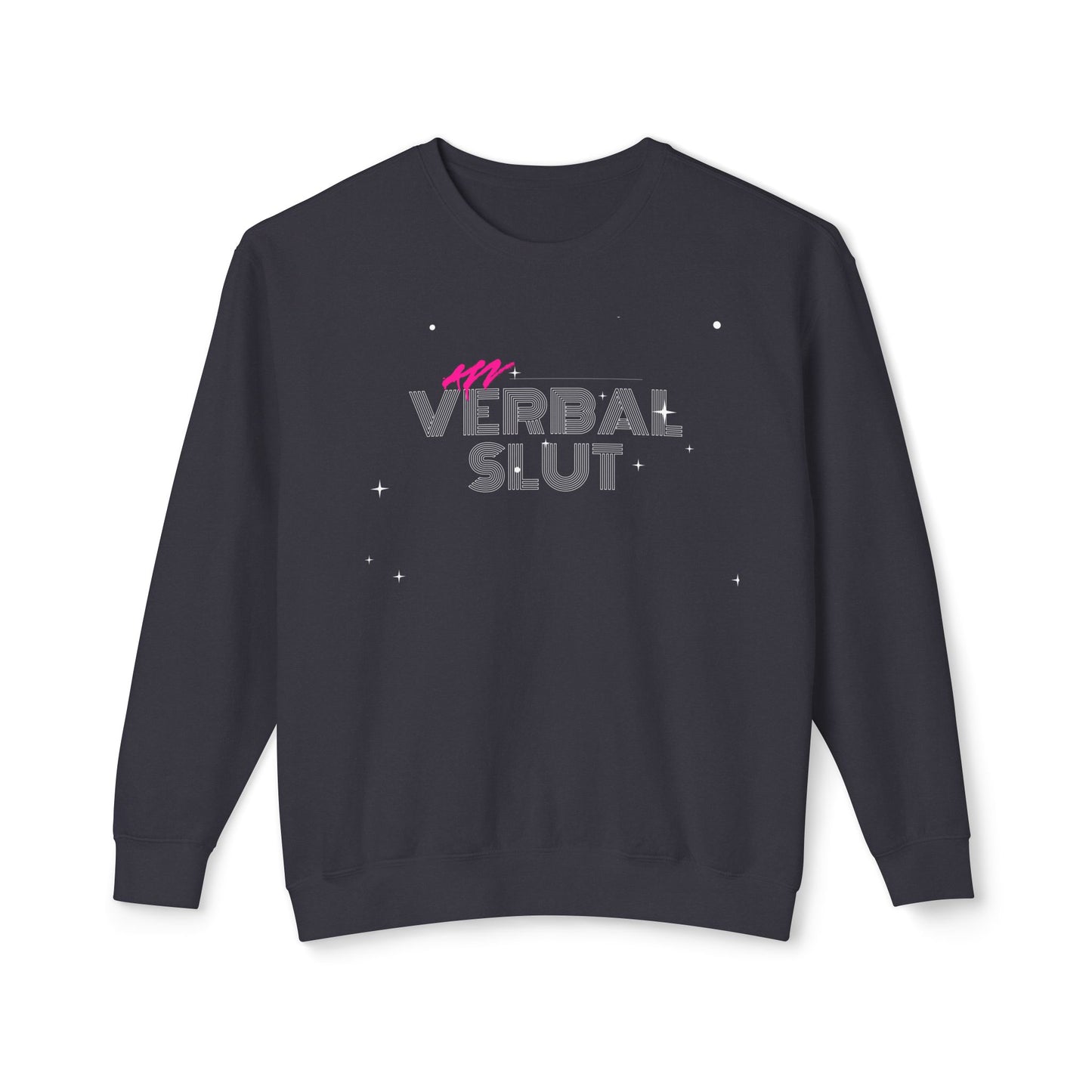 VerbalSlut Unisex Lightweight Crewneck Sweatshirt