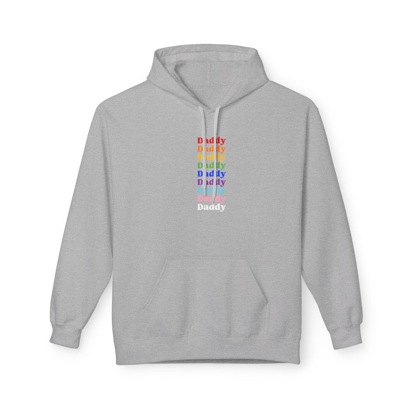 Pride Daddy Unisex Midweight Softstyle Fleece Hoodie