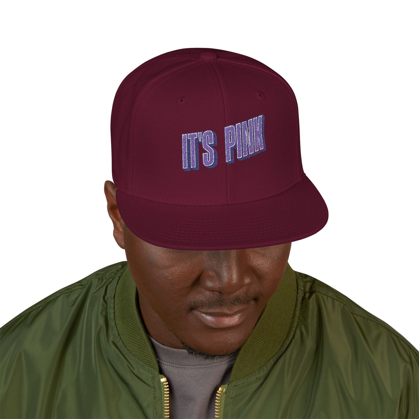 It's Pink Snapback (Embroidery)