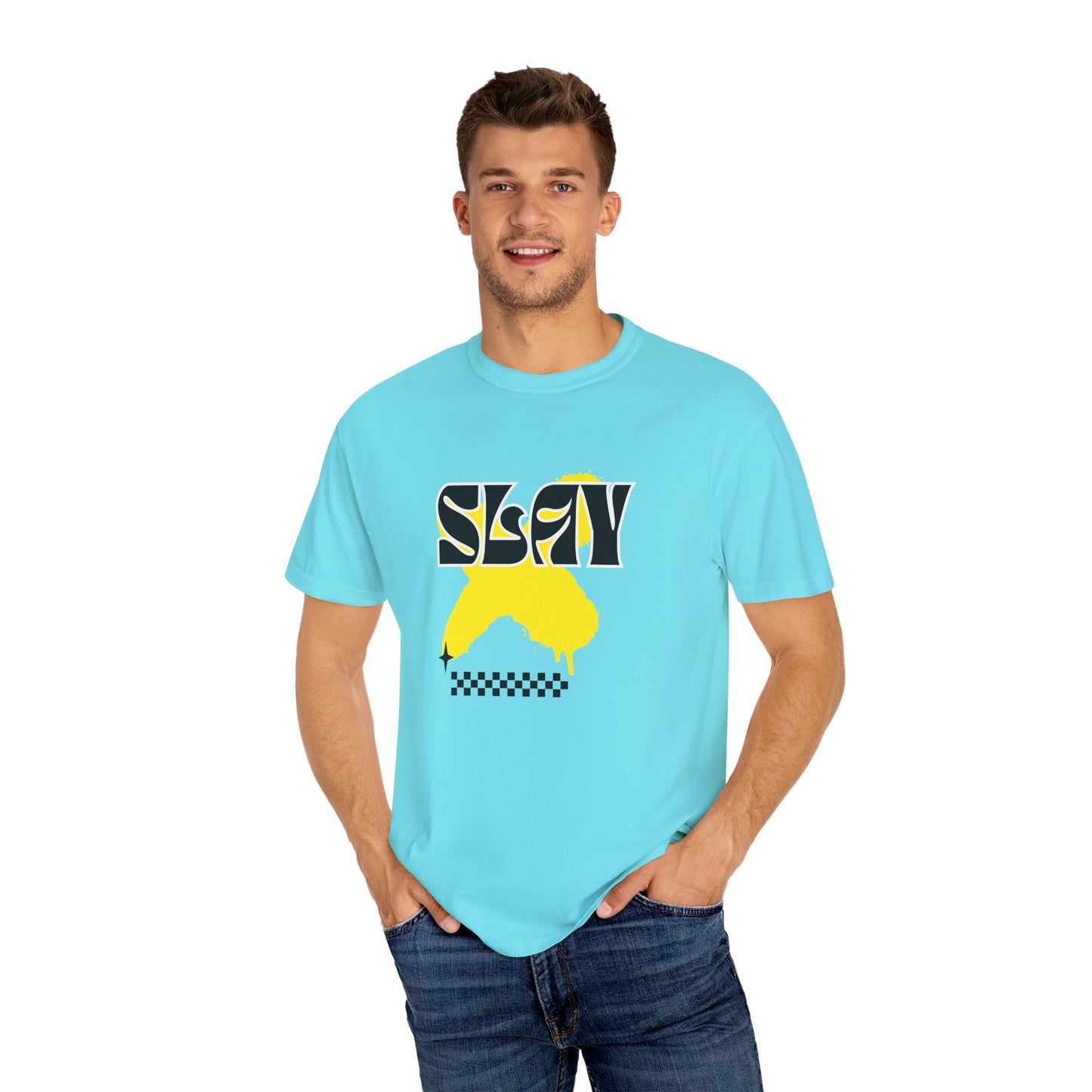 Slay Unisex Garment-Dyed T-shirt