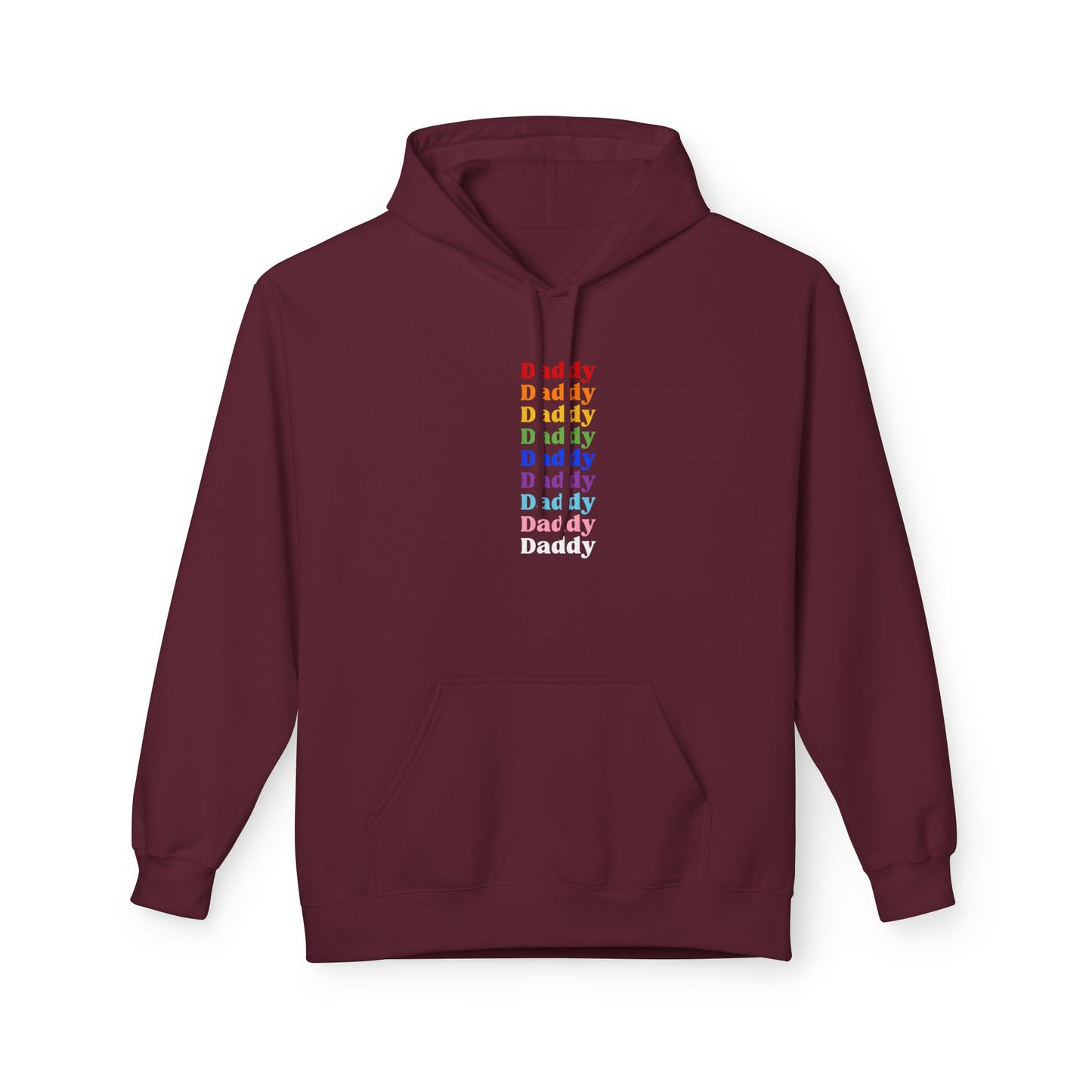 Pride Daddy Unisex Midweight Softstyle Fleece Hoodie