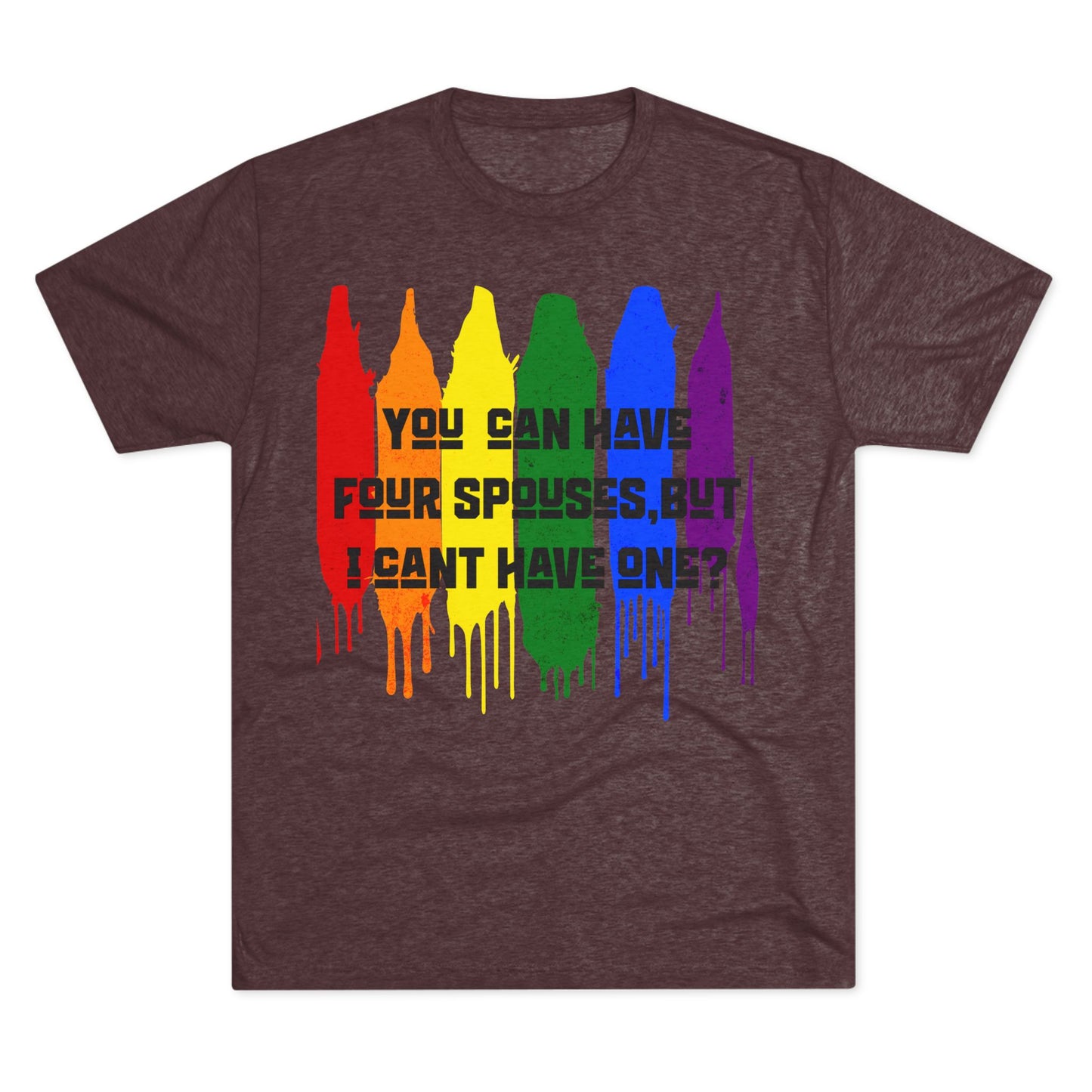 Marriage Equality #1 Unisex Tri-Blend Crew Tee