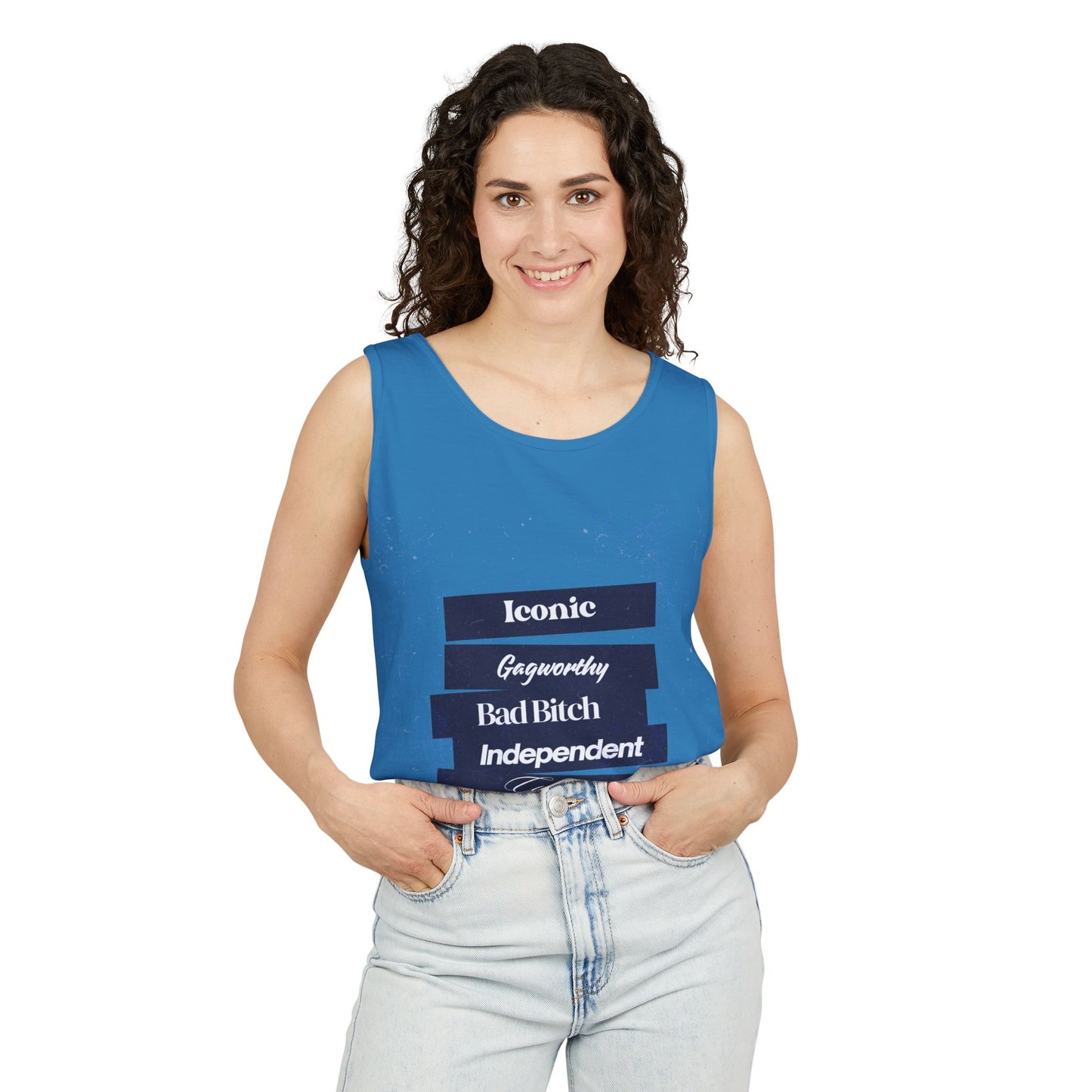Iconic Unisex Garment-Dyed Tank Top