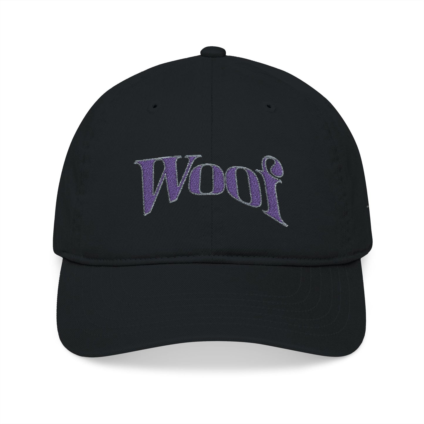 Woof Organic Baseball Cap (Embroidery)