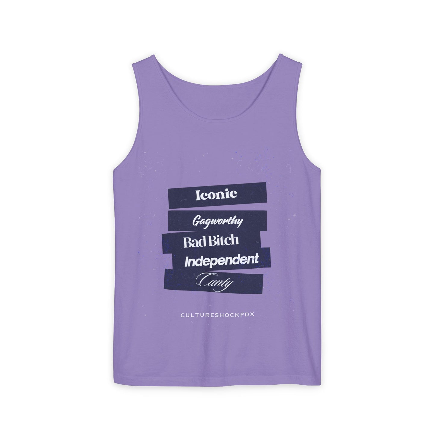 Iconic Unisex Garment-Dyed Tank Top