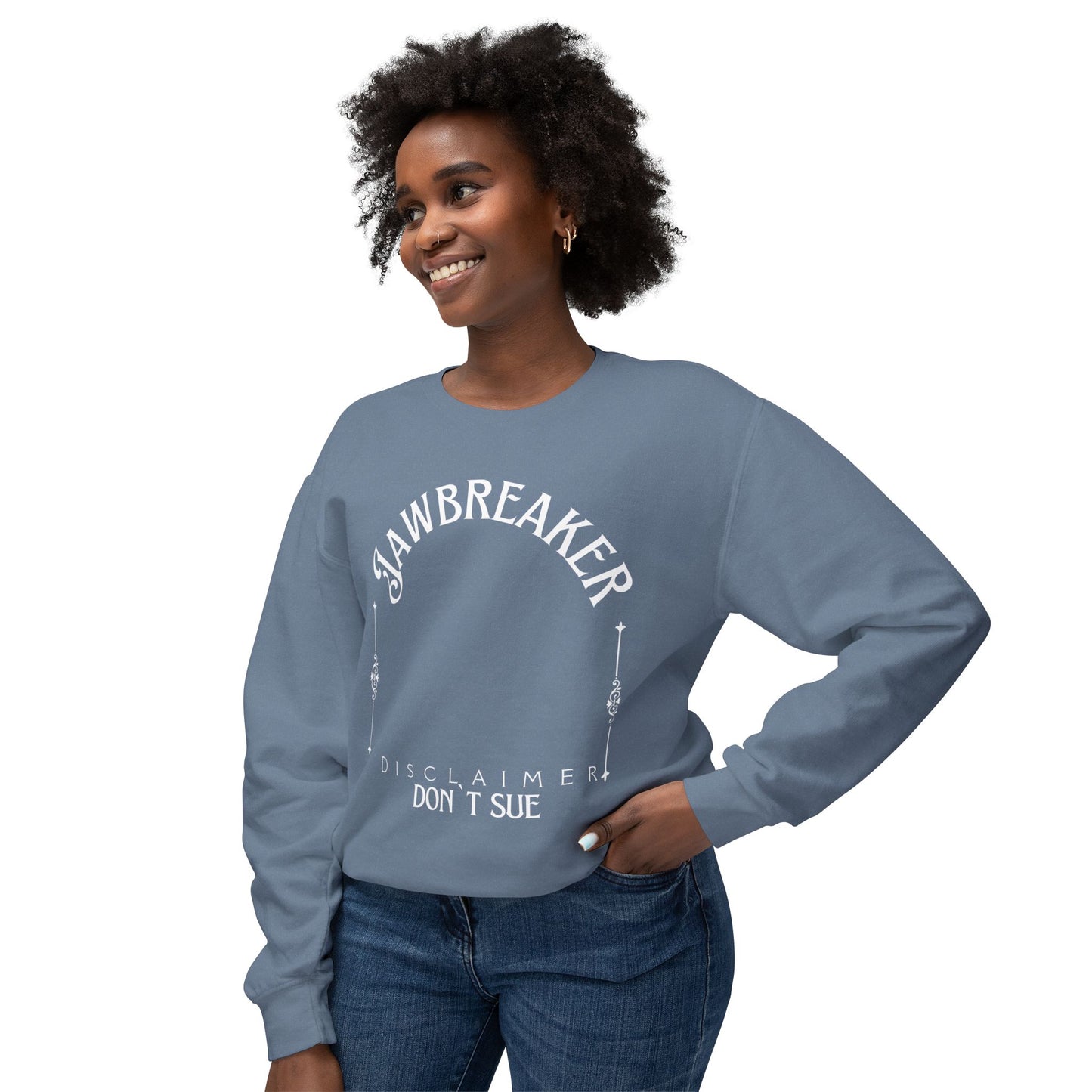 Jawbreaker Unisex Lightweight Crewneck Sweatshirt