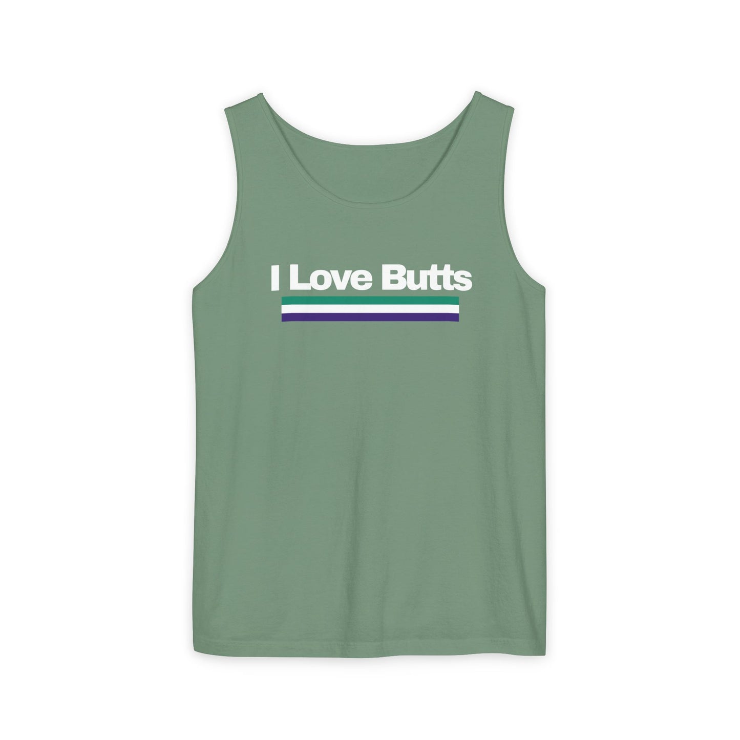 Butts Unisex Garment-Dyed Tank Top