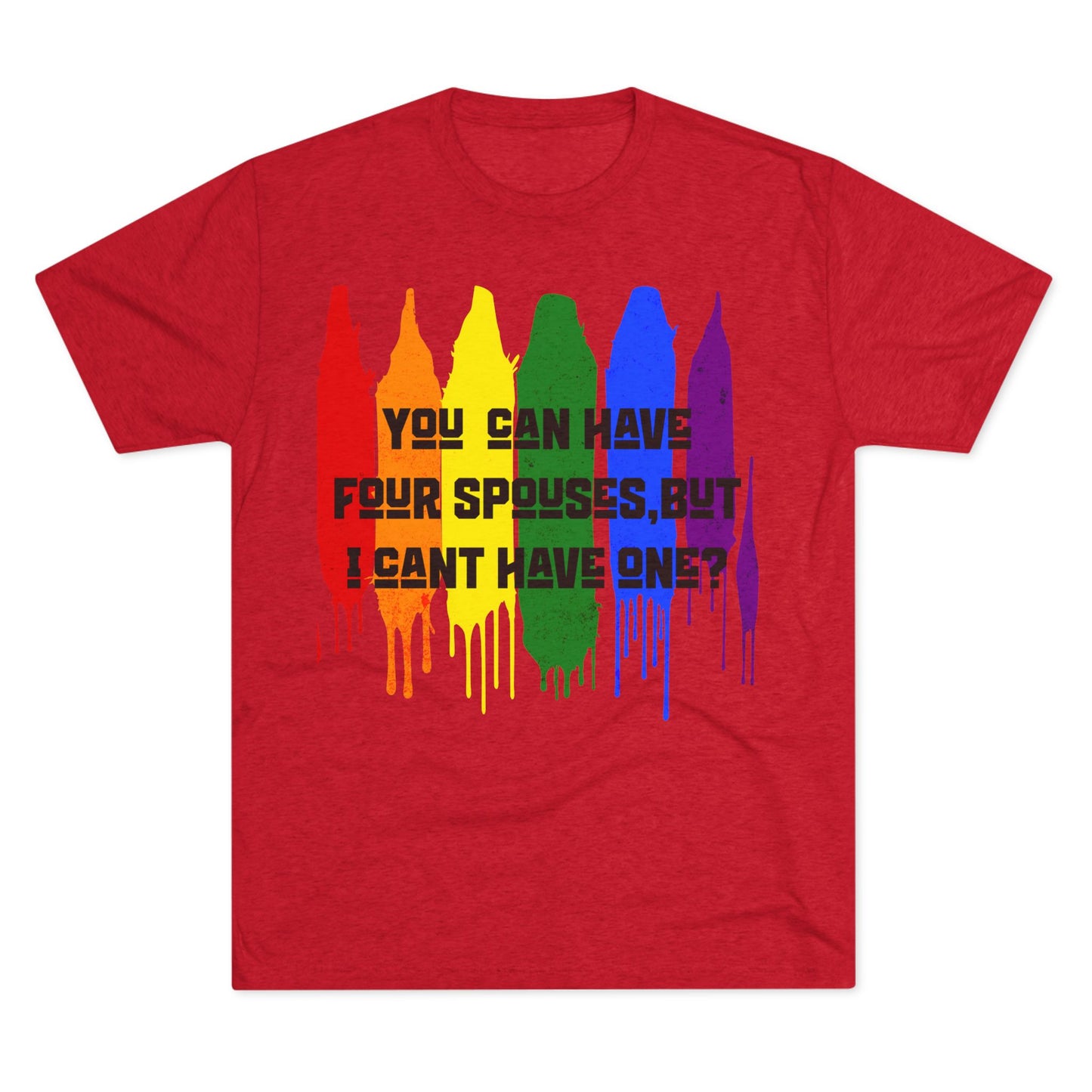 Marriage Equality #1 Unisex Tri-Blend Crew Tee