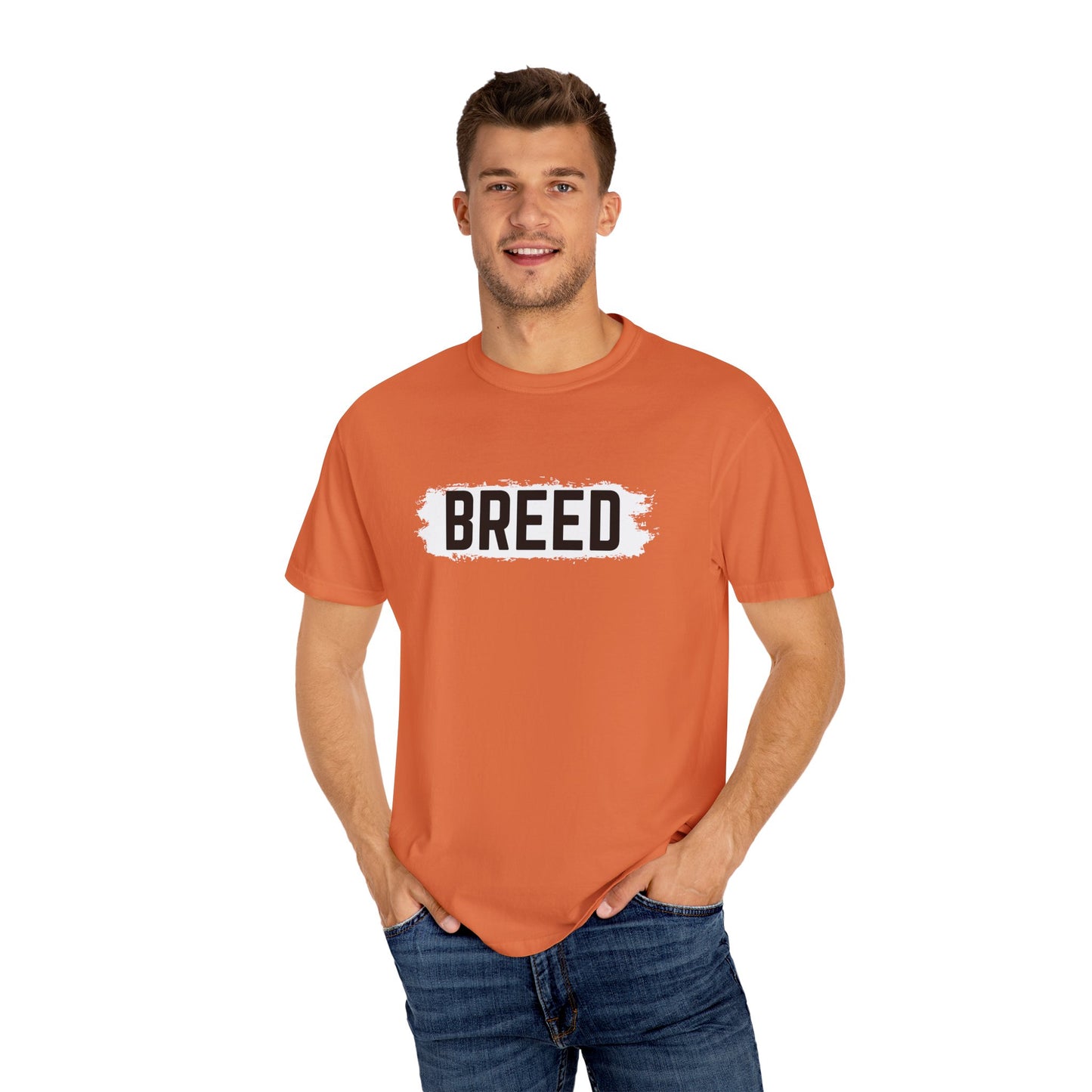 Breed Unisex Garment-Dyed T-shirt