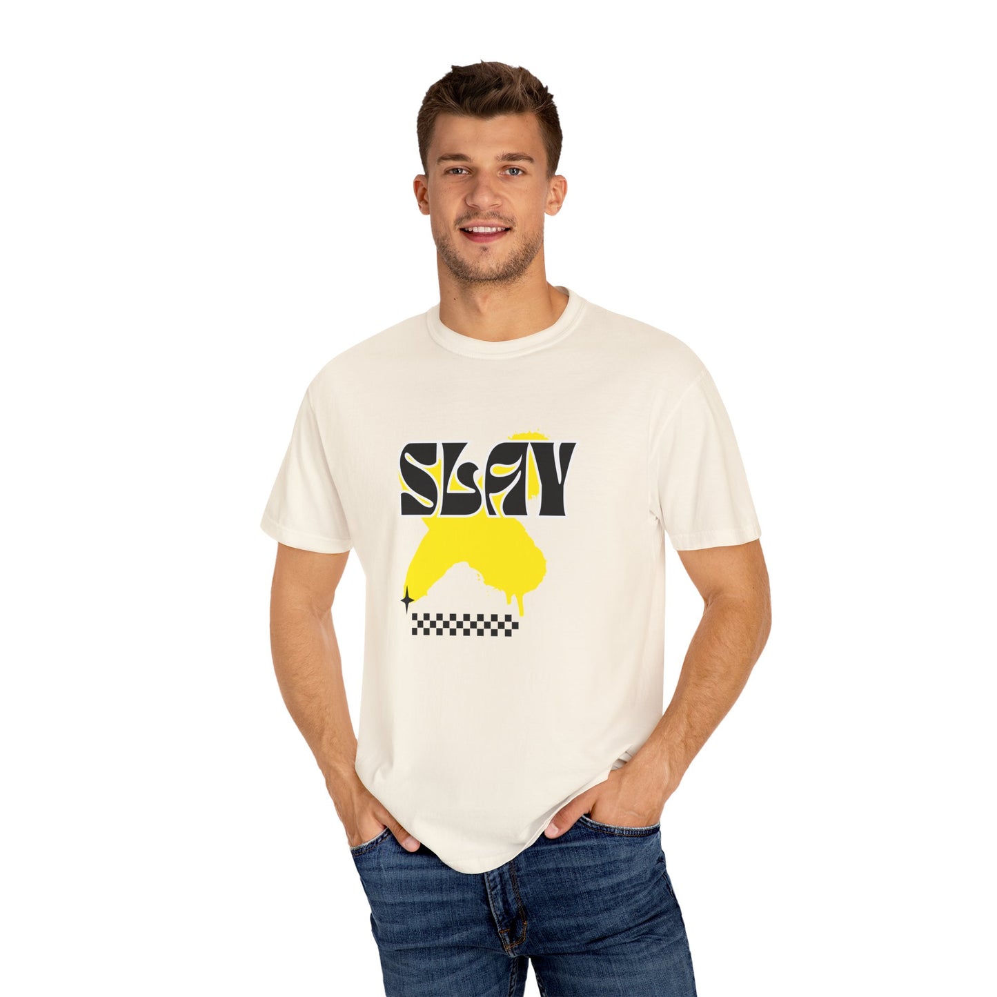 Slay Unisex Garment-Dyed T-shirt