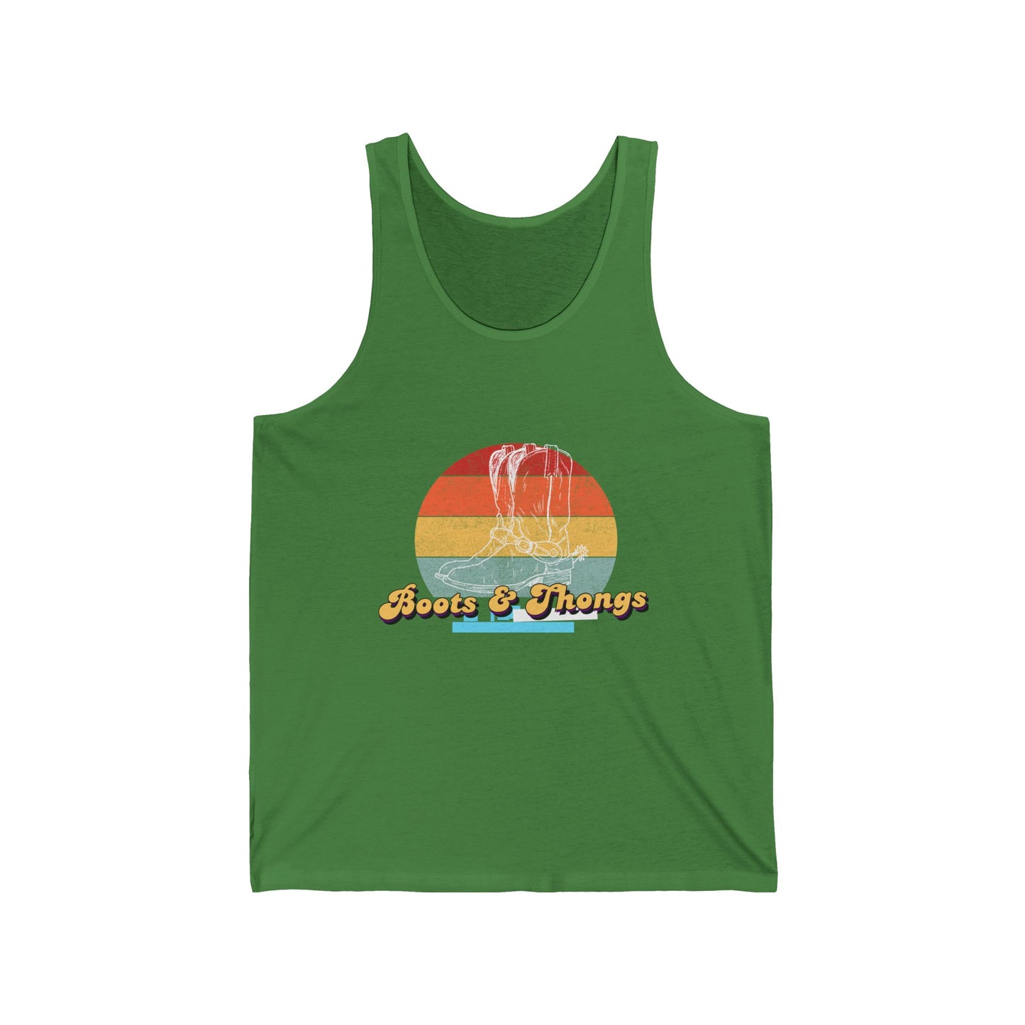 Boots & Thongs Unisex Jersey Tank