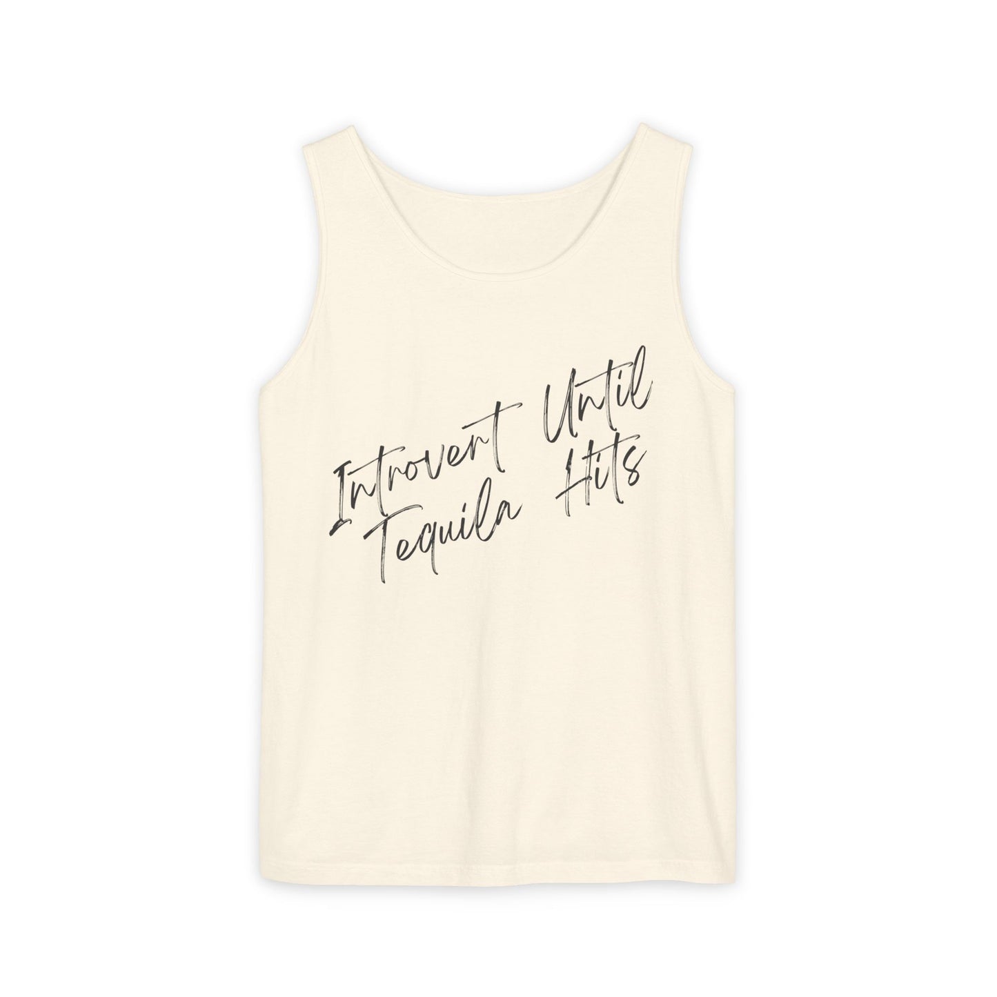 Introvert Until Garment-Dyed Tank Top