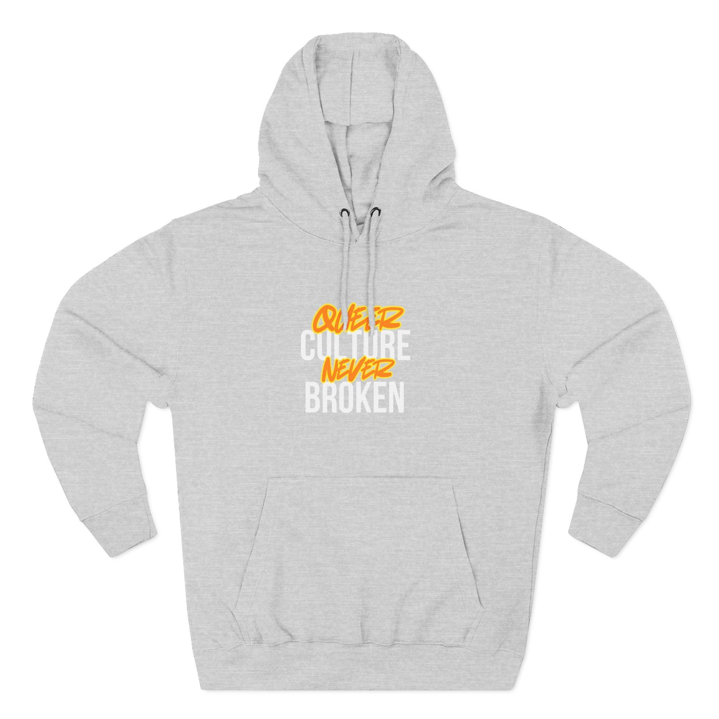 Queer Culture Three-Panel Fleece Hoodie