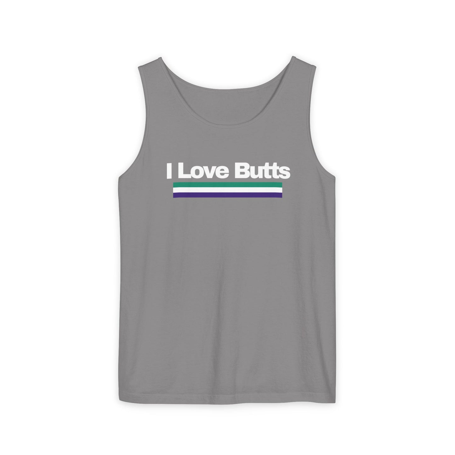 Butts Unisex Garment-Dyed Tank Top