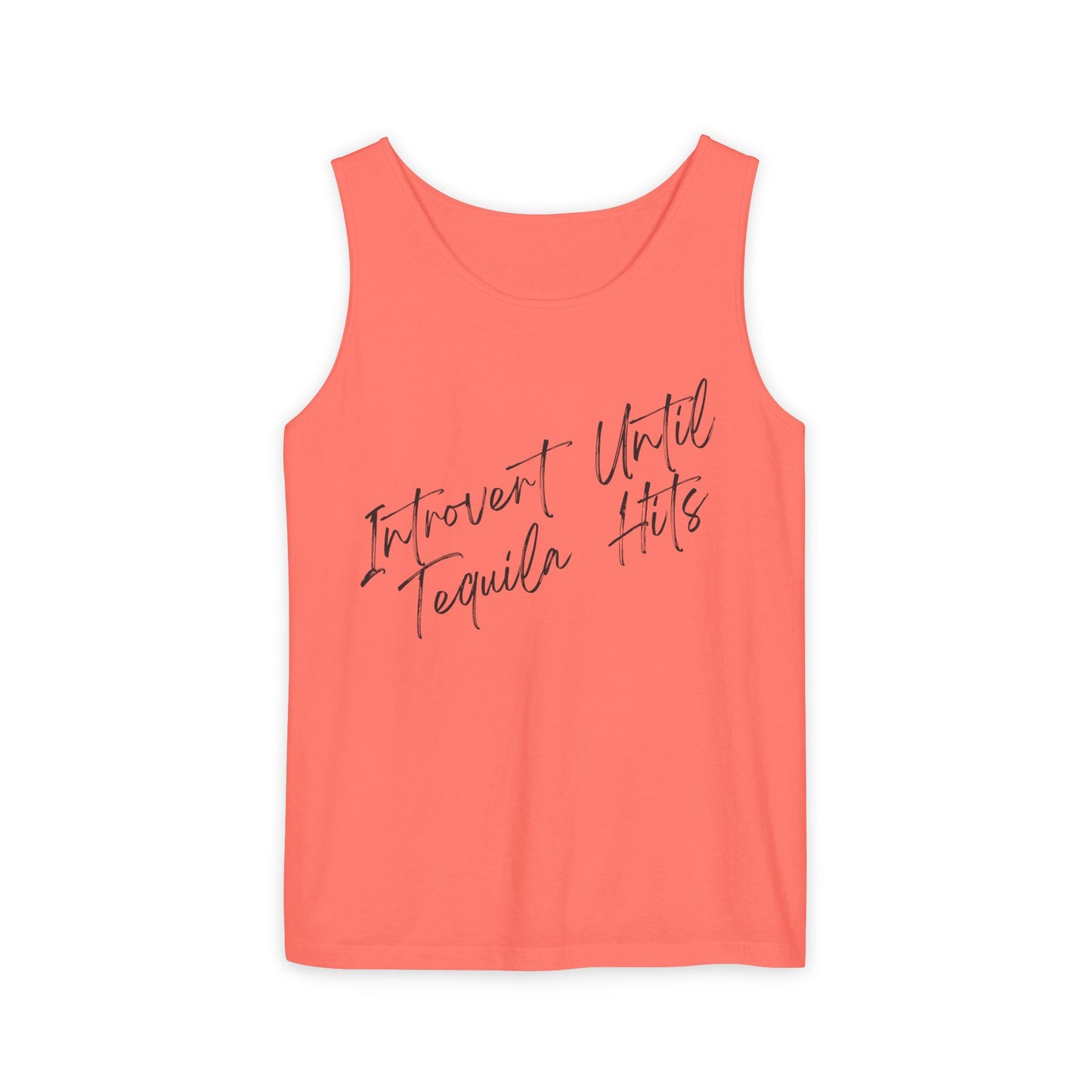 Introvert Until Garment-Dyed Tank Top