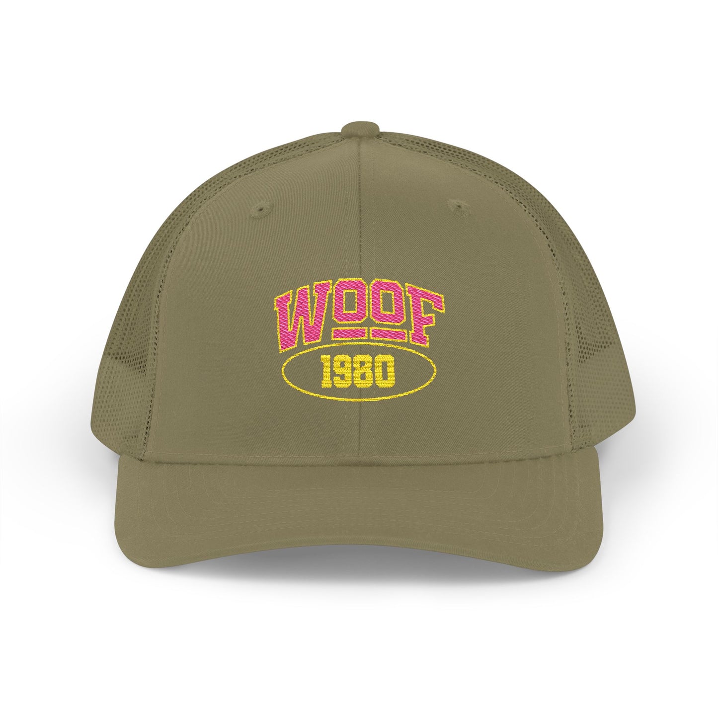 Woof 1980 Snapback Trucker Cap (Embroidery)