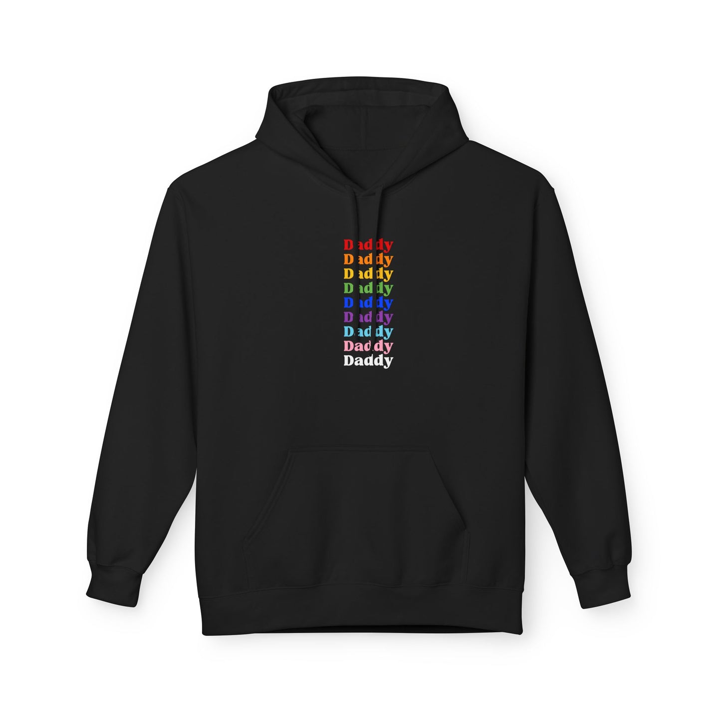 Pride Daddy Unisex Midweight Softstyle Fleece Hoodie