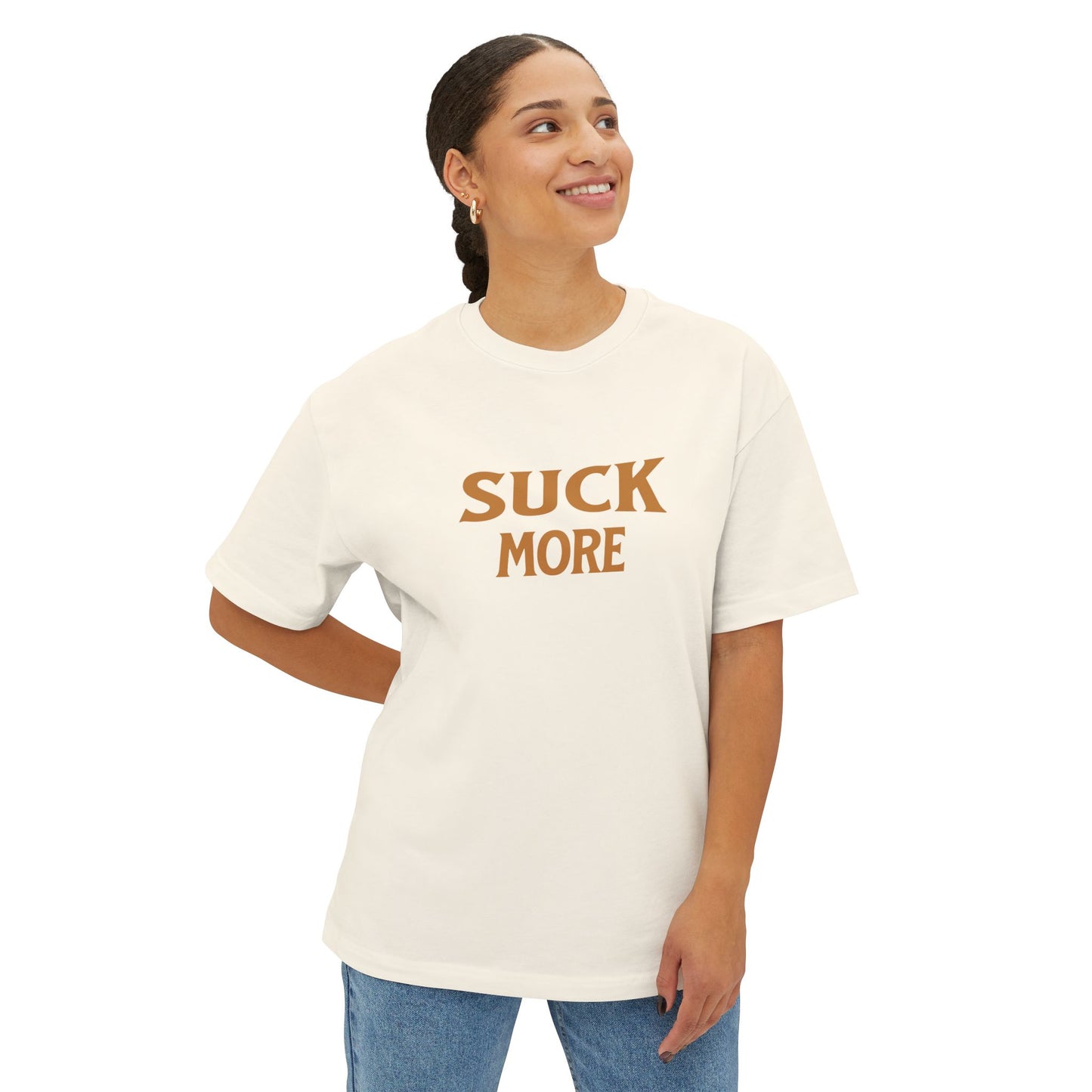 Suck More Unisex Oversized Boxy Tee