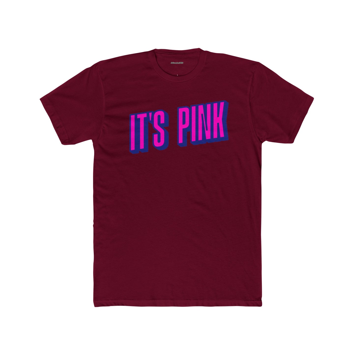 It`s Pink Unisex Cotton Crew Tee