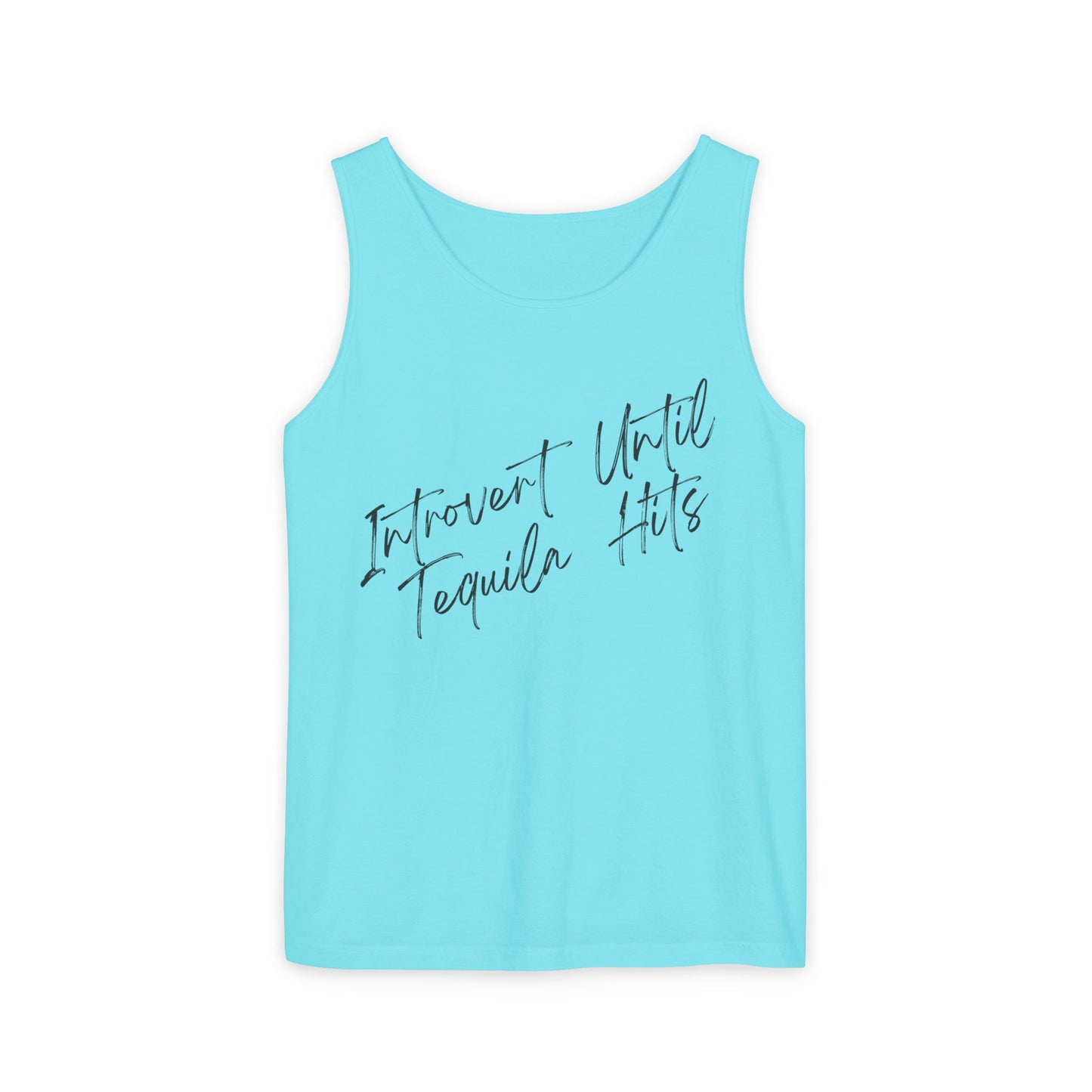 Introvert Until Garment-Dyed Tank Top