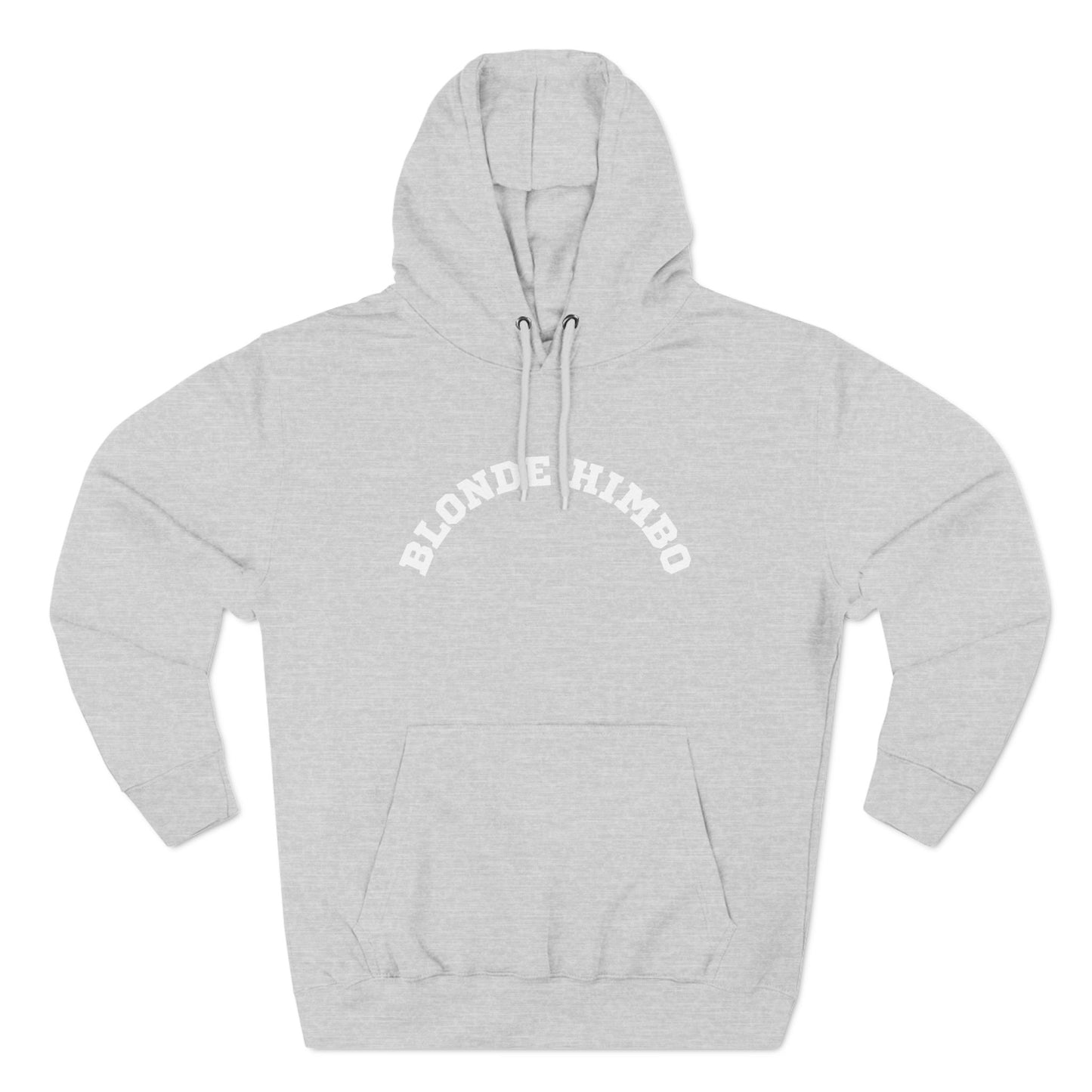 Blonde Himbo Three-Panel Fleece Hoodie