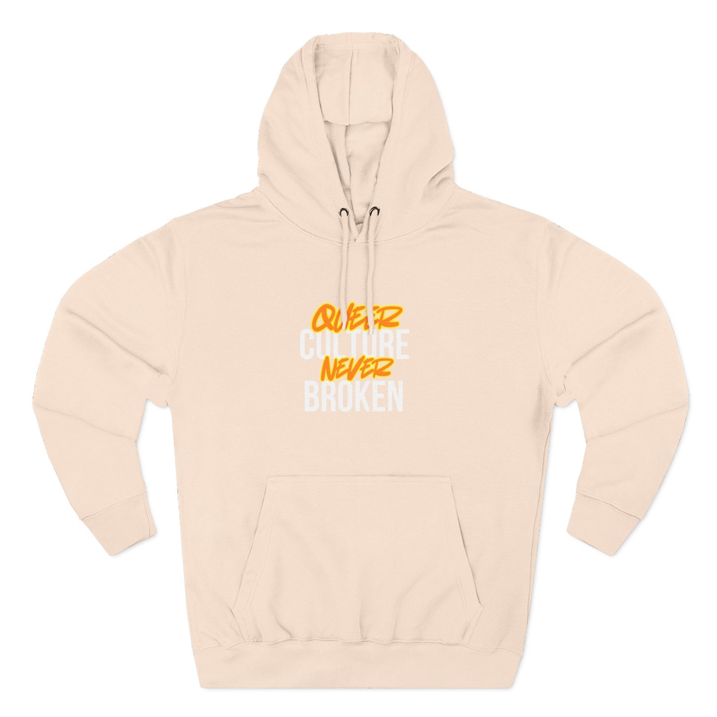 Queer Culture Three-Panel Fleece Hoodie