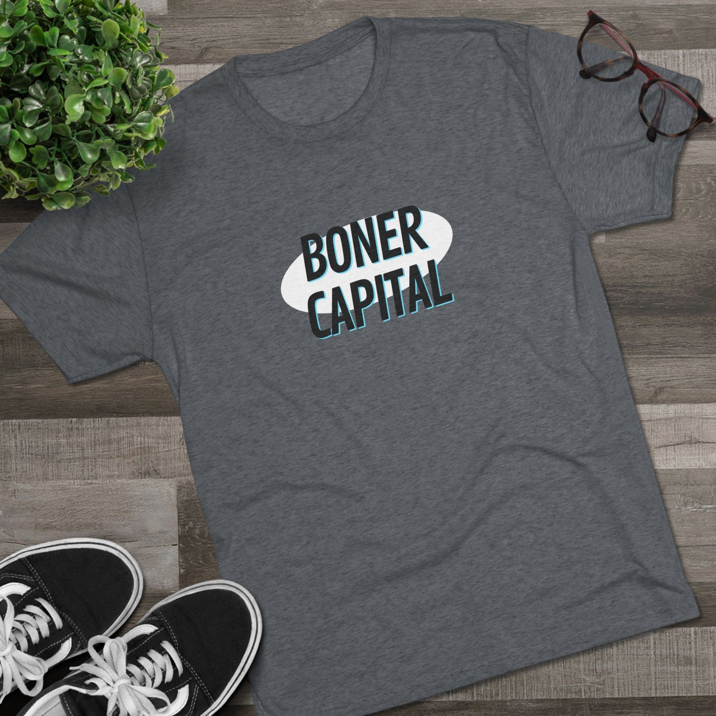 Boner Capital Unisex Tri-Blend Crew Tee