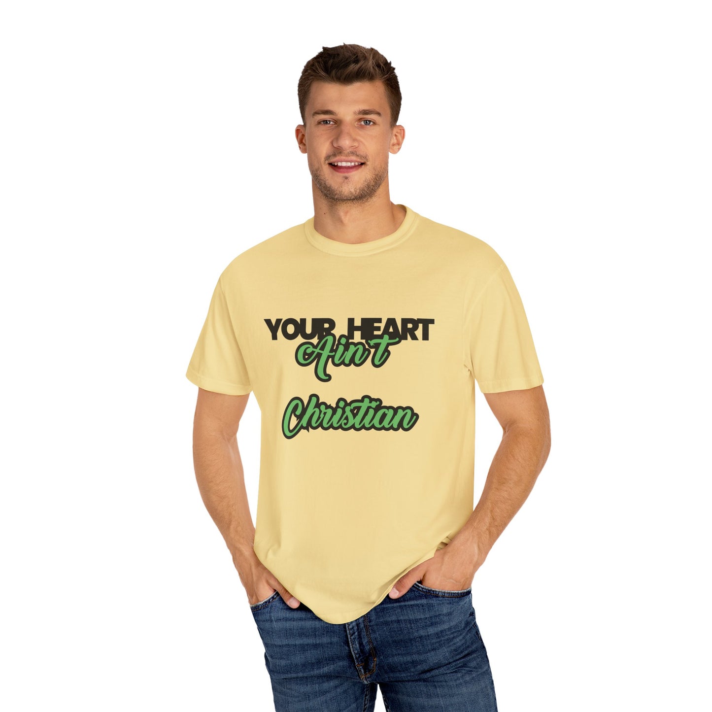 Your Heart Unisex Garment-Dyed T-shirt