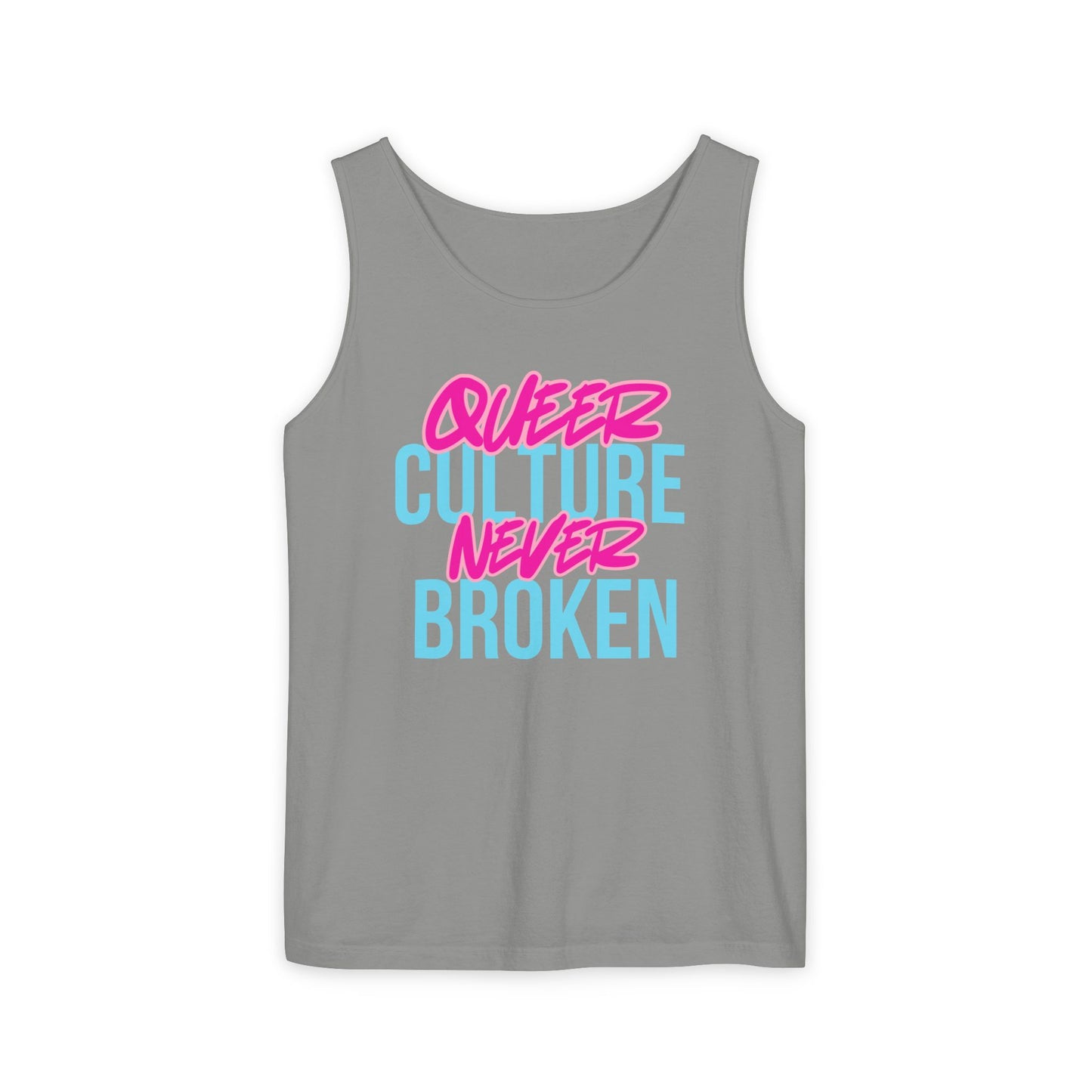 Queer Culture Unisex Garment-Dyed Tank Top