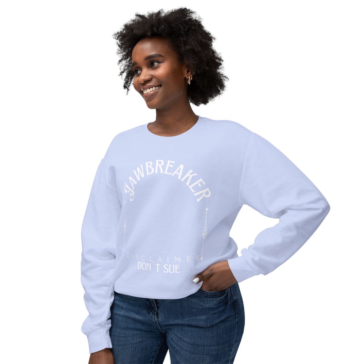 Jawbreaker Unisex Lightweight Crewneck Sweatshirt