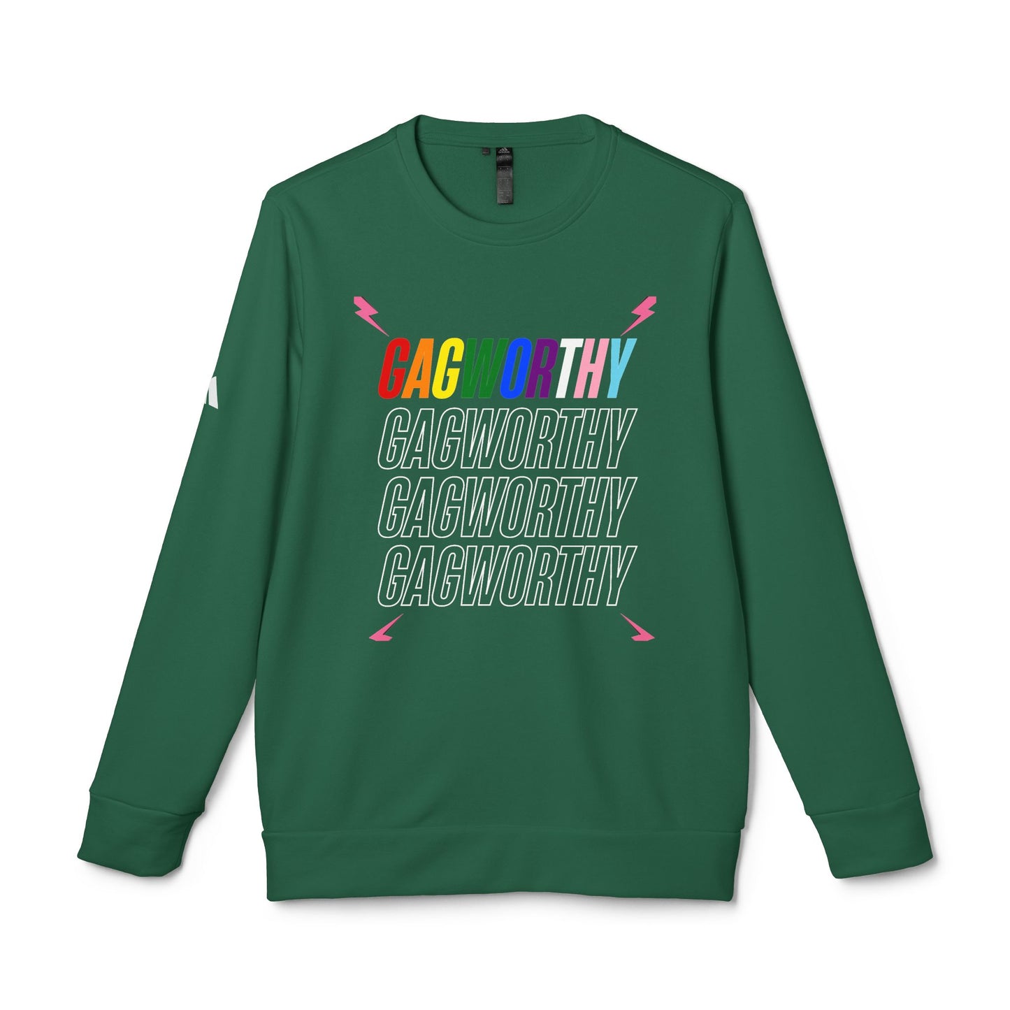 Gagworthy adidas Unisex Fleece Crewneck Sweatshirt