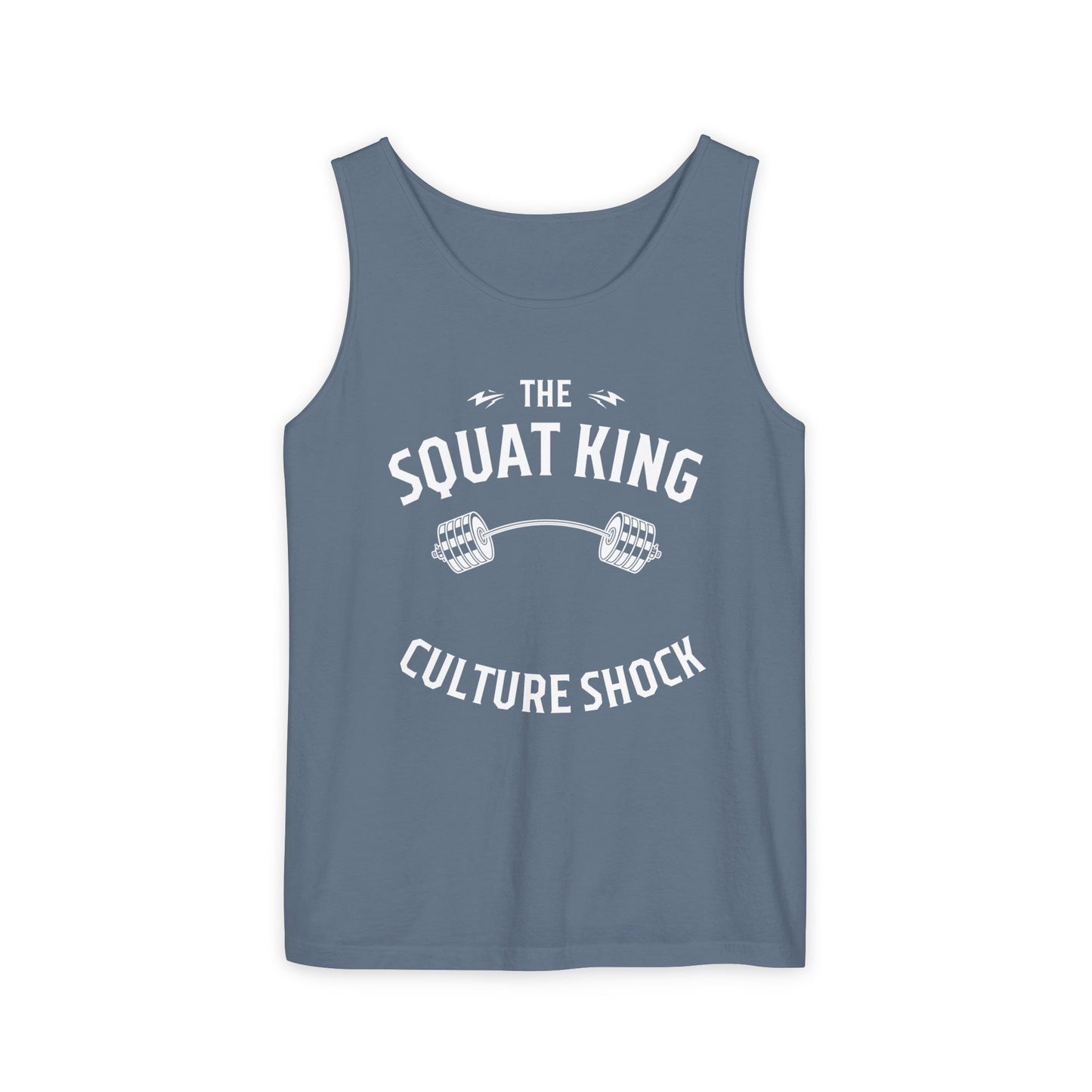 Squat King Unisex Garment-Dyed Tank Top
