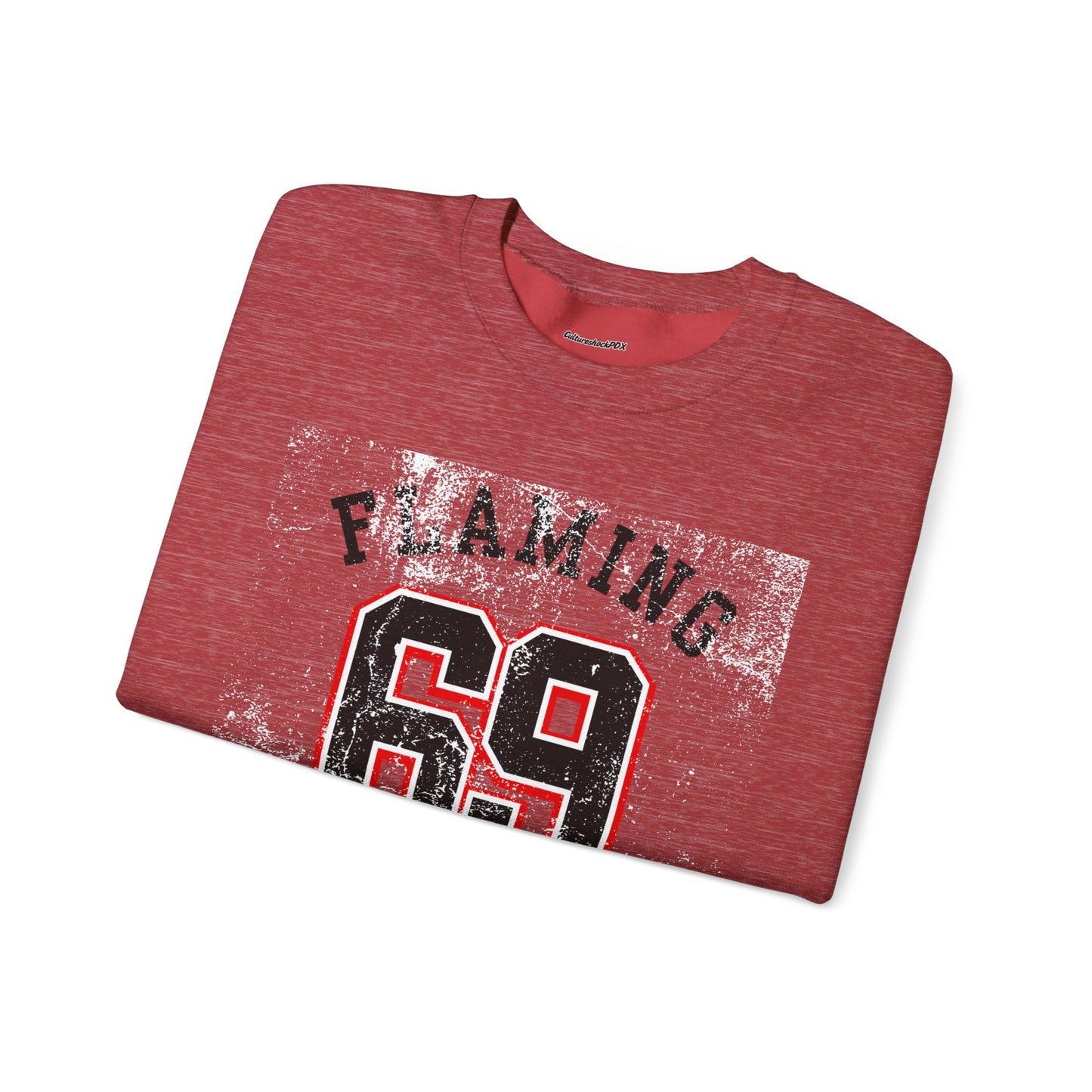 Flaming Unisex Heavy Blend™ Crewneck Sweatshirt