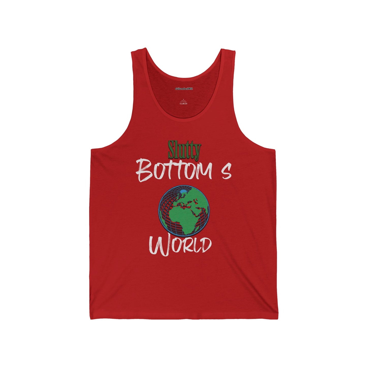 Slutty Bottom`s Unisex Jersey Tank