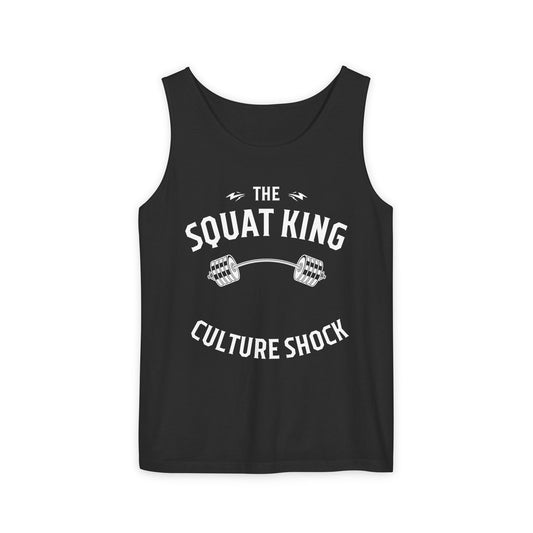 Squat King Unisex Garment-Dyed Tank Top