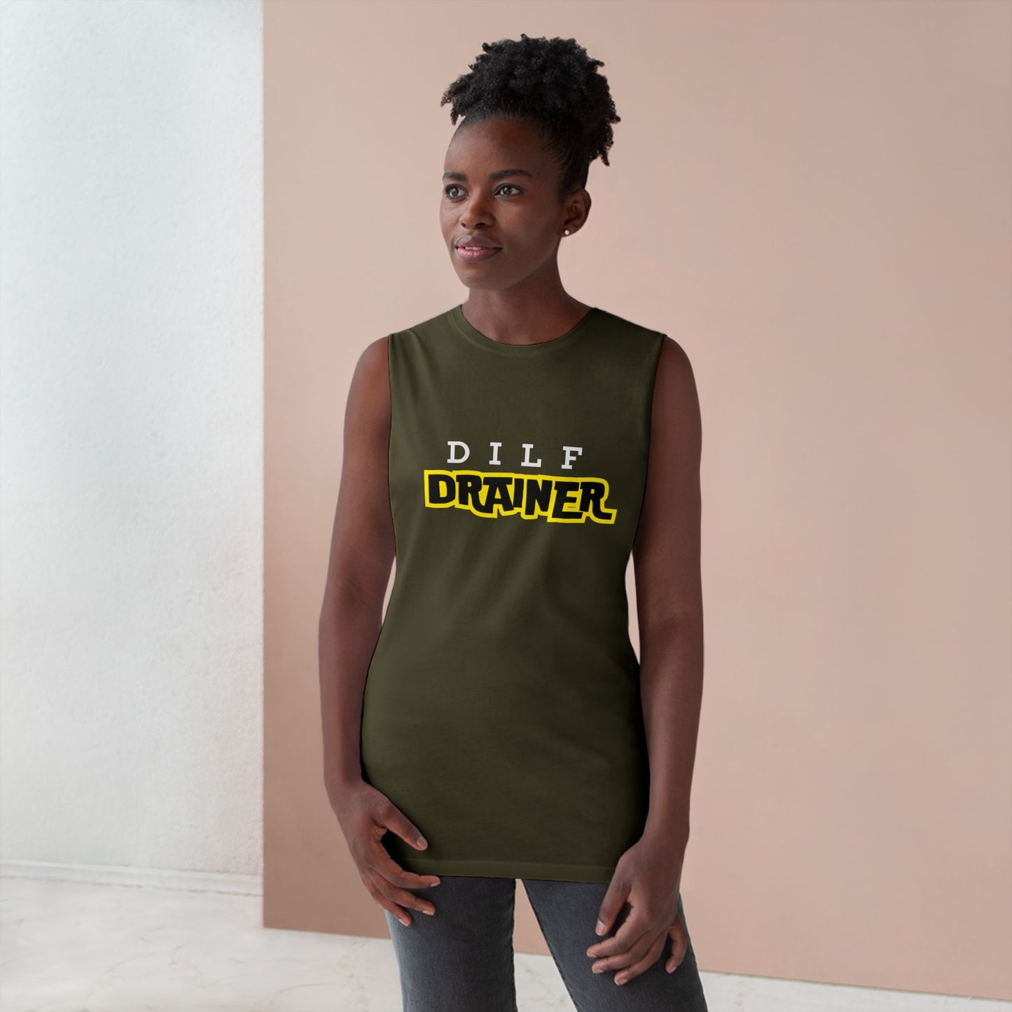 Dilf Drainer Unisex Barnard Tank